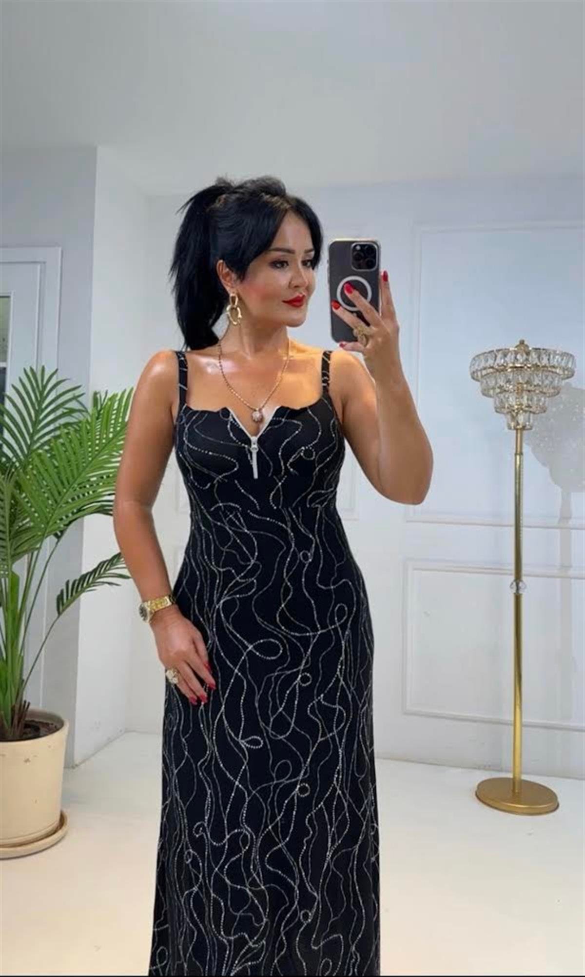 3653 Şekilli  fermuarlı elbiseJRHURFT7RFTGFUY