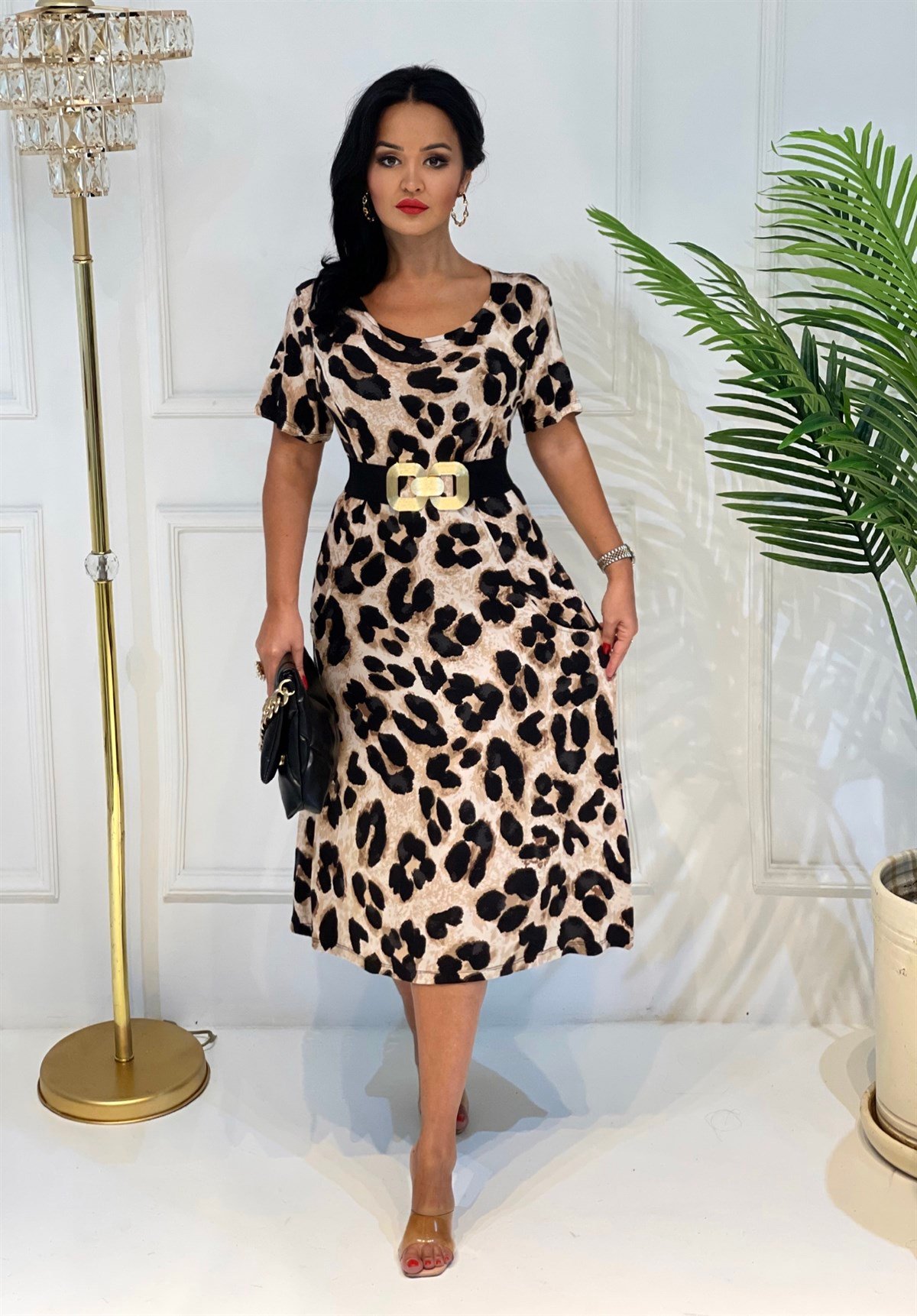 3670 cepli LEOPAR elbiseKsodjdhbdnd