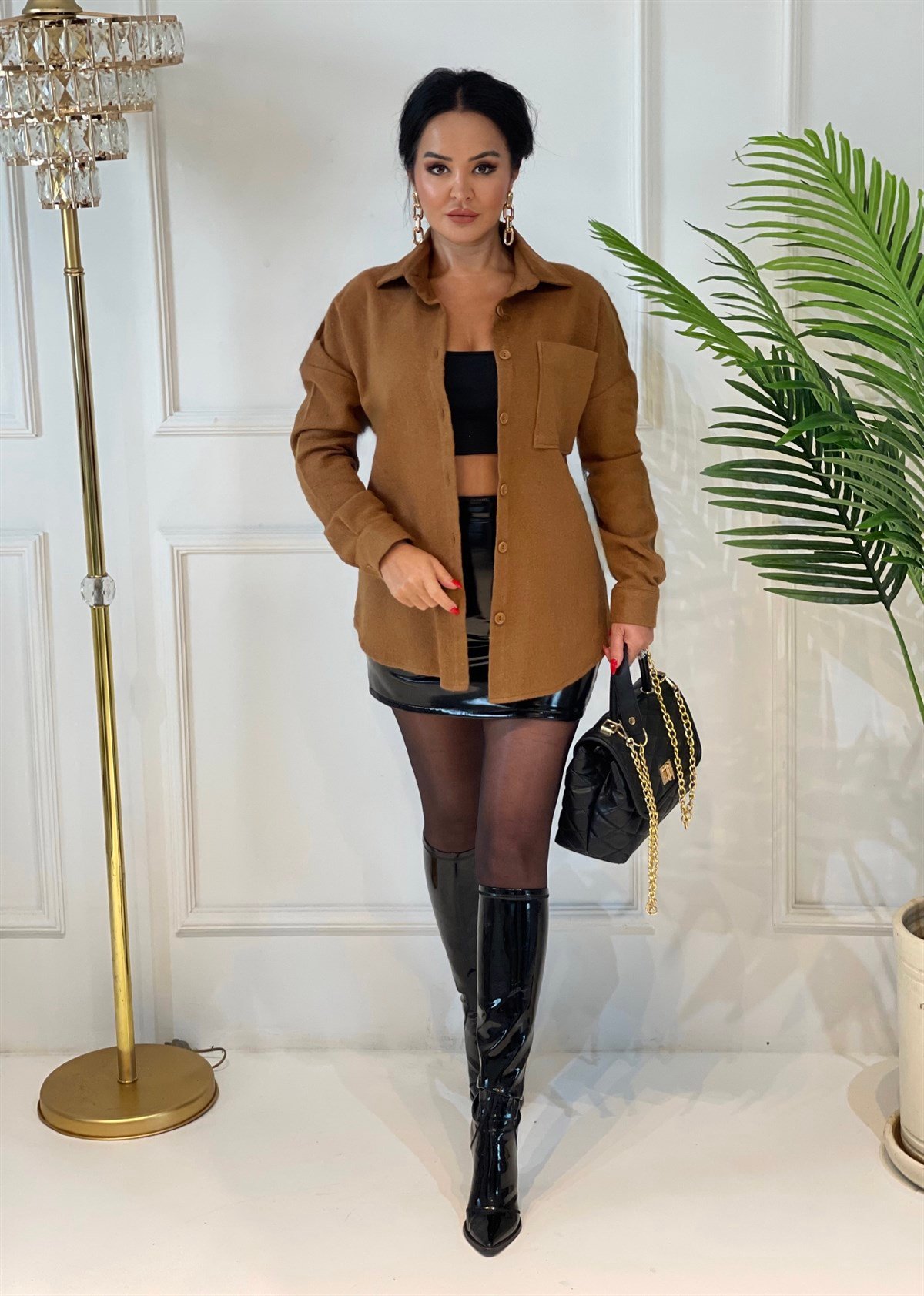 3731 TABA KAŞE KUMAŞ CEKET GÖMLEKJHDUIDY78T678D