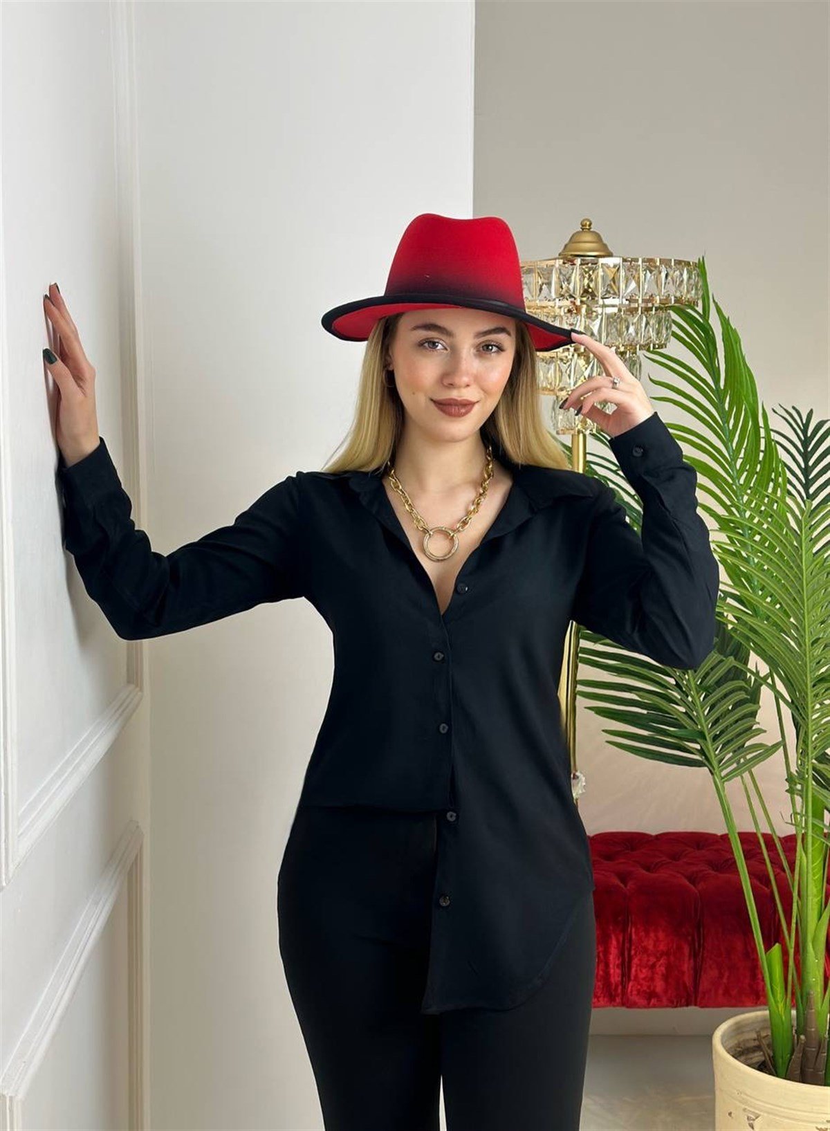 3981 Siyah gömlekdef45ty54y5