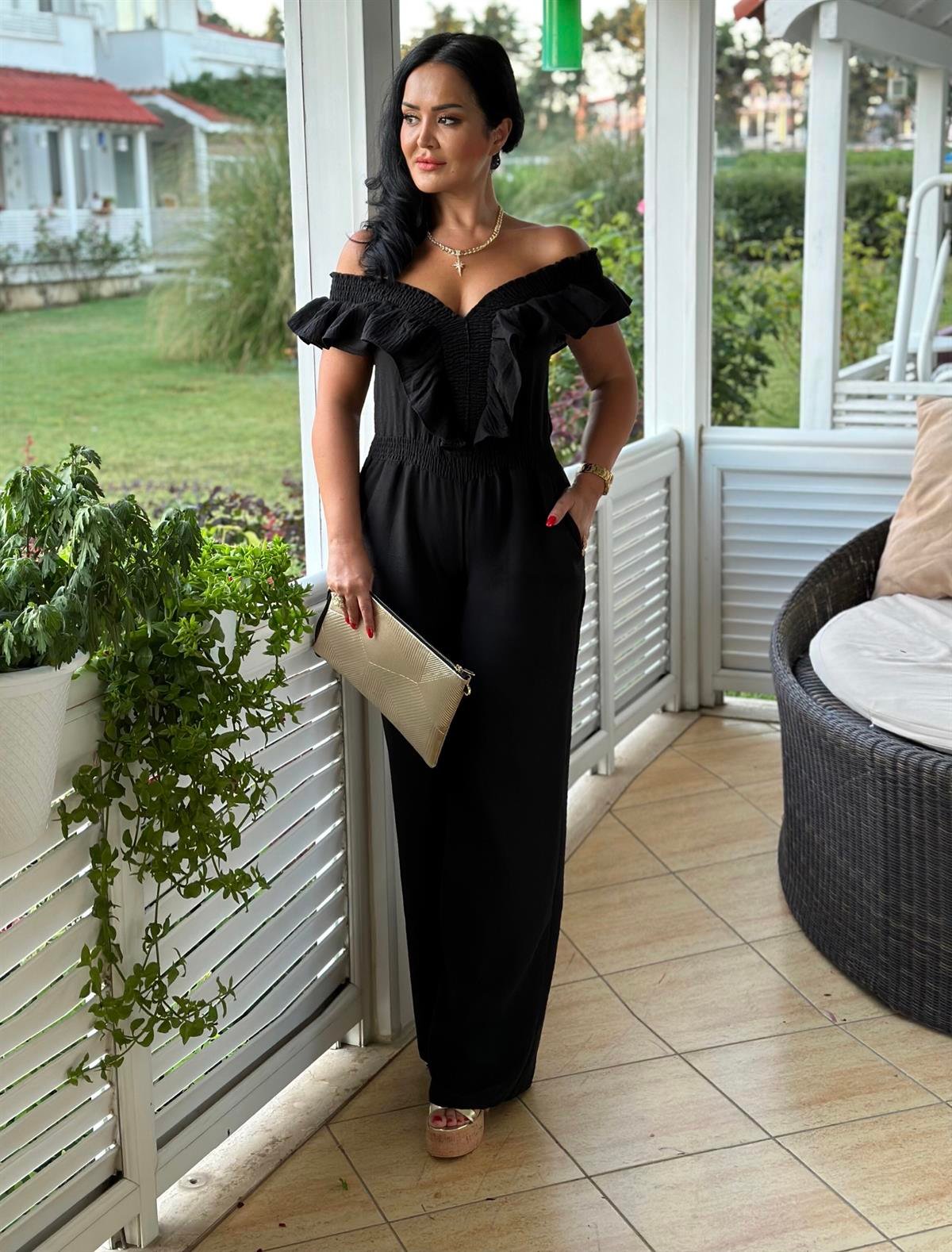 4041 Siyah tulumhyshsywsyw