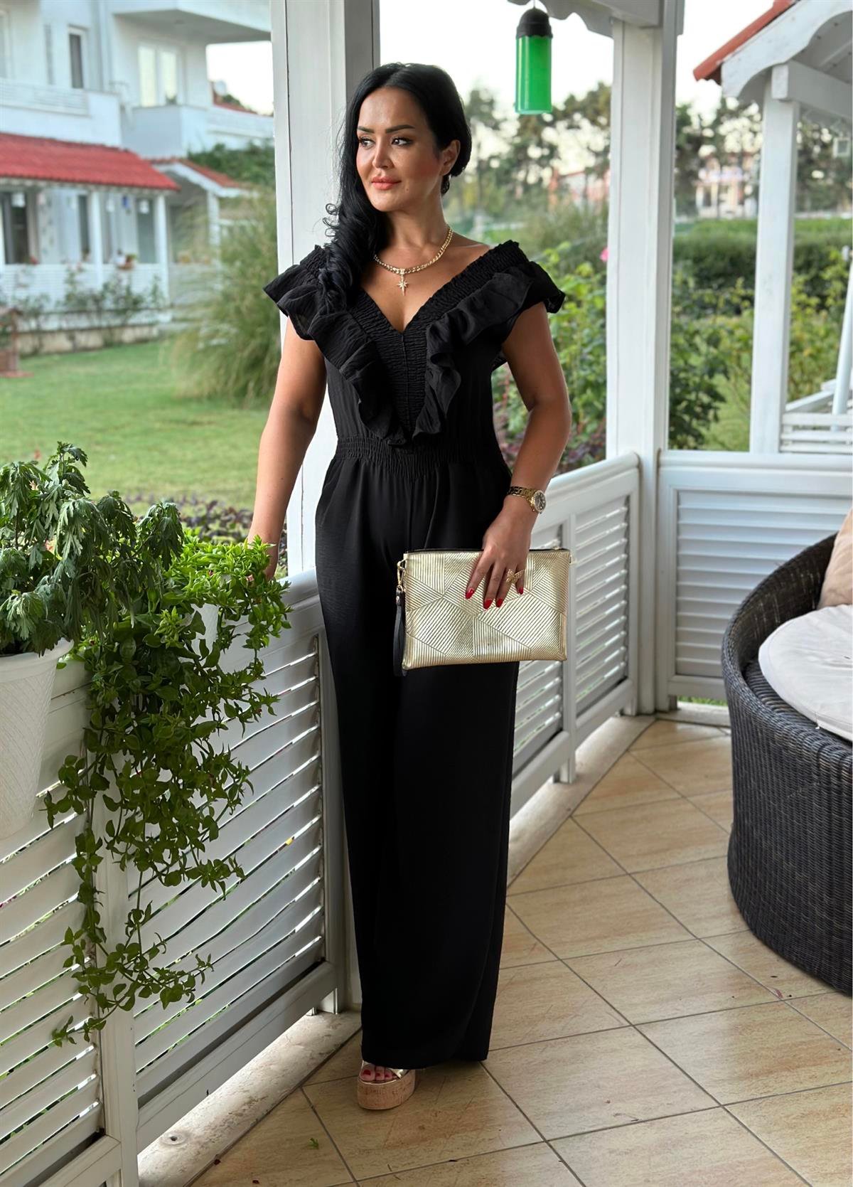 4041 Siyah tulumhyshsywsyw