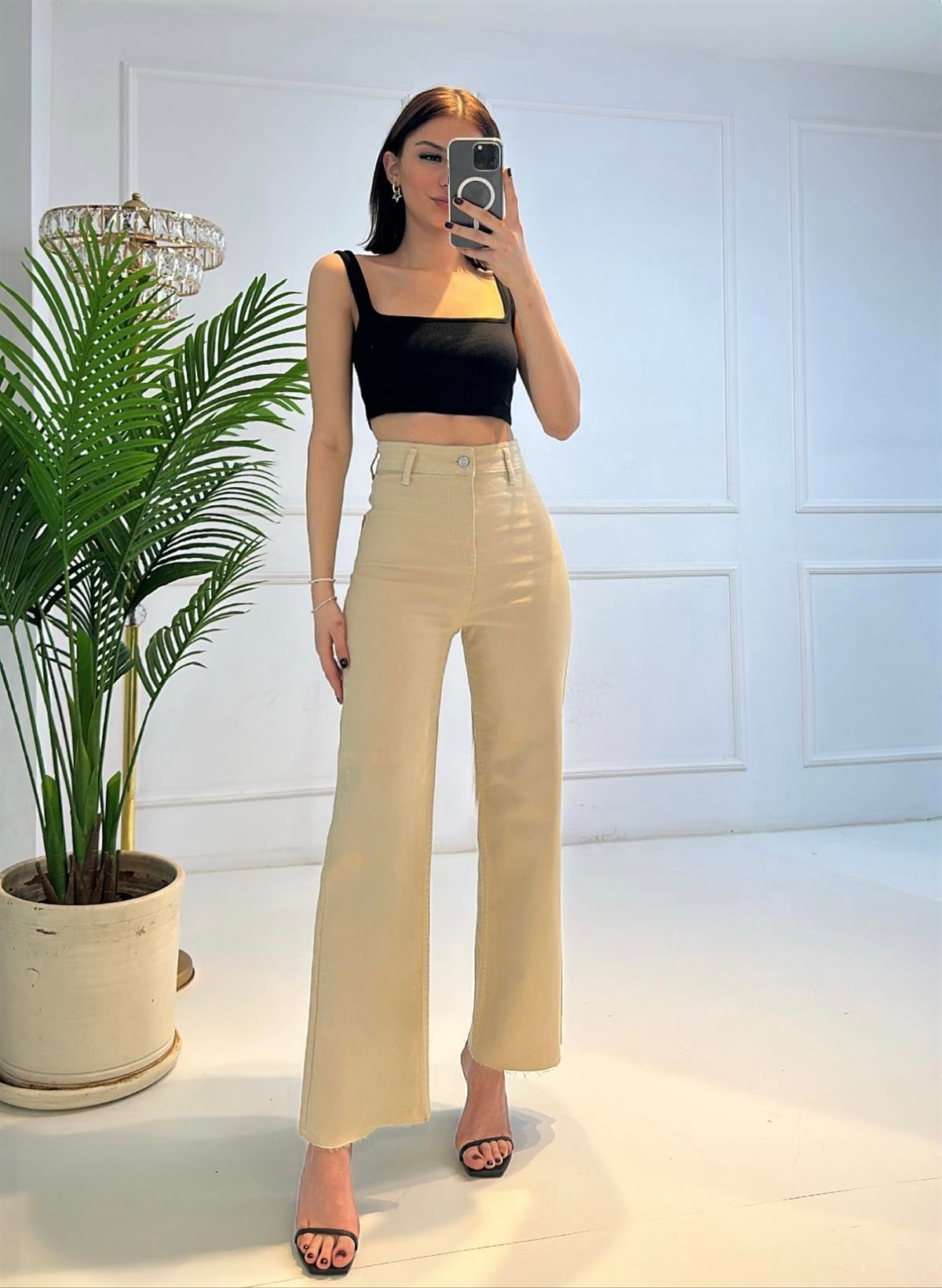 4043 Bol paça vizon pantolon5645RFEDF