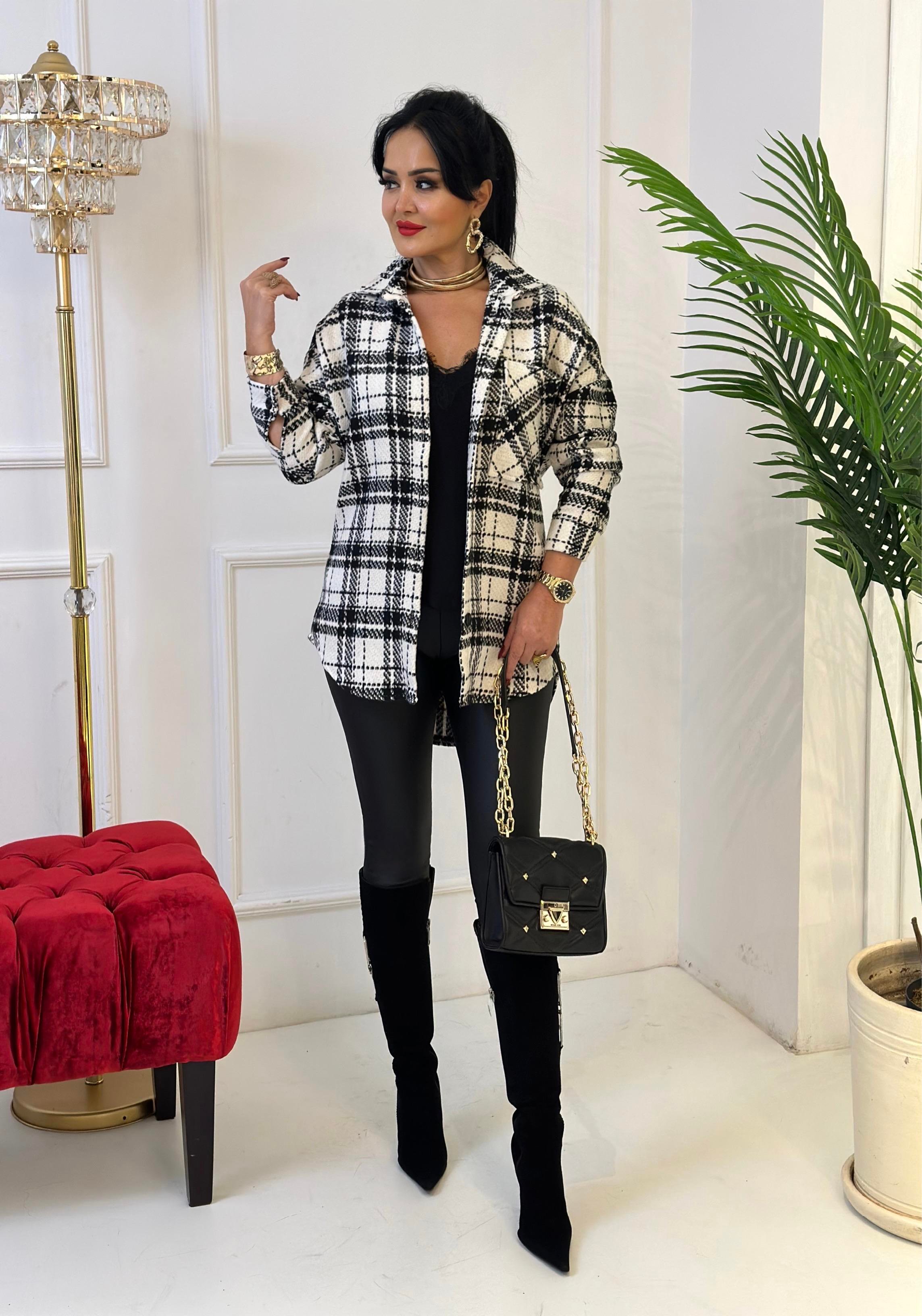 4335 Kaşe ceket havasında gömleksnsdjd