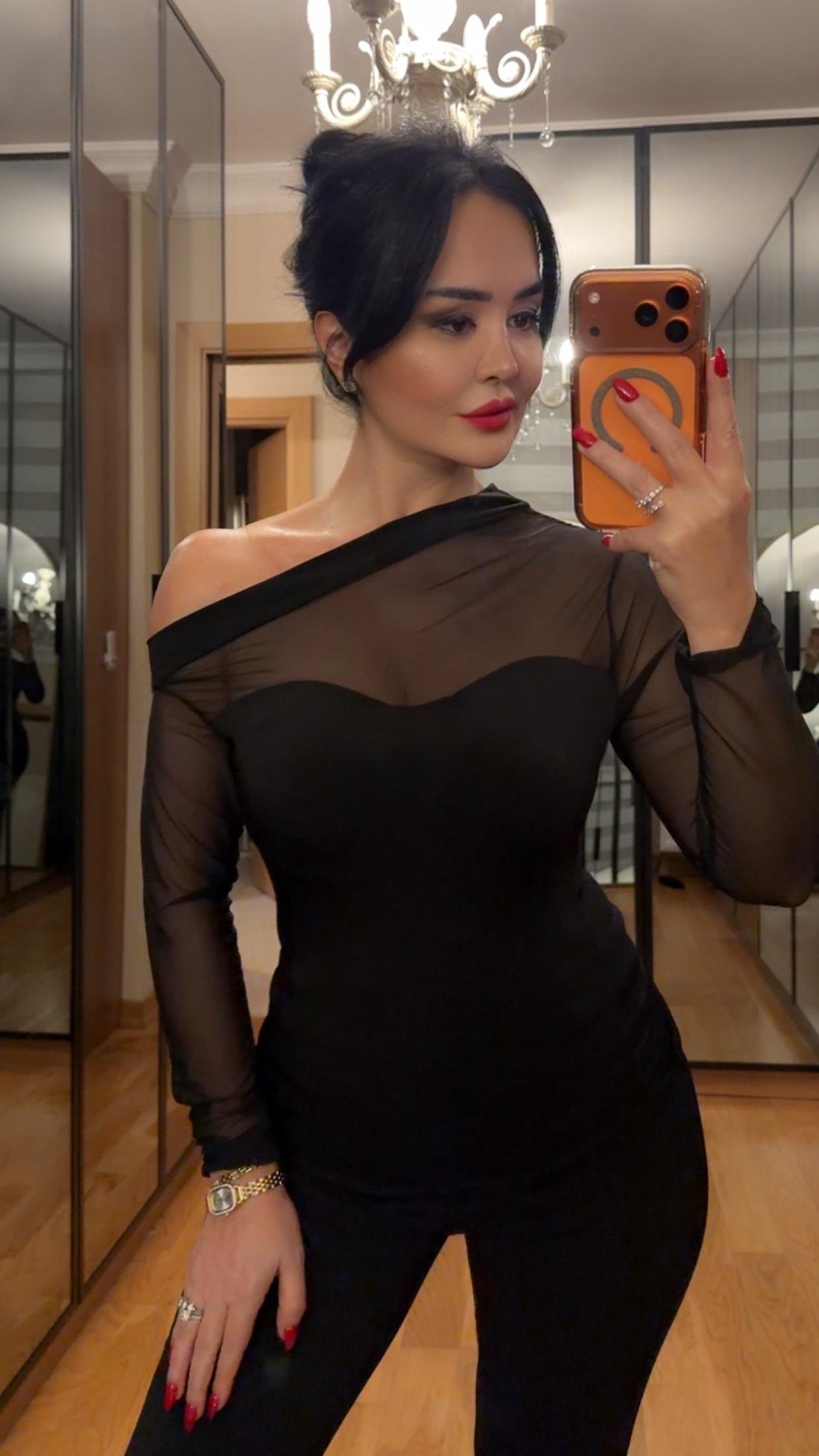 4614 La Nuit    Siyah Bluz4614