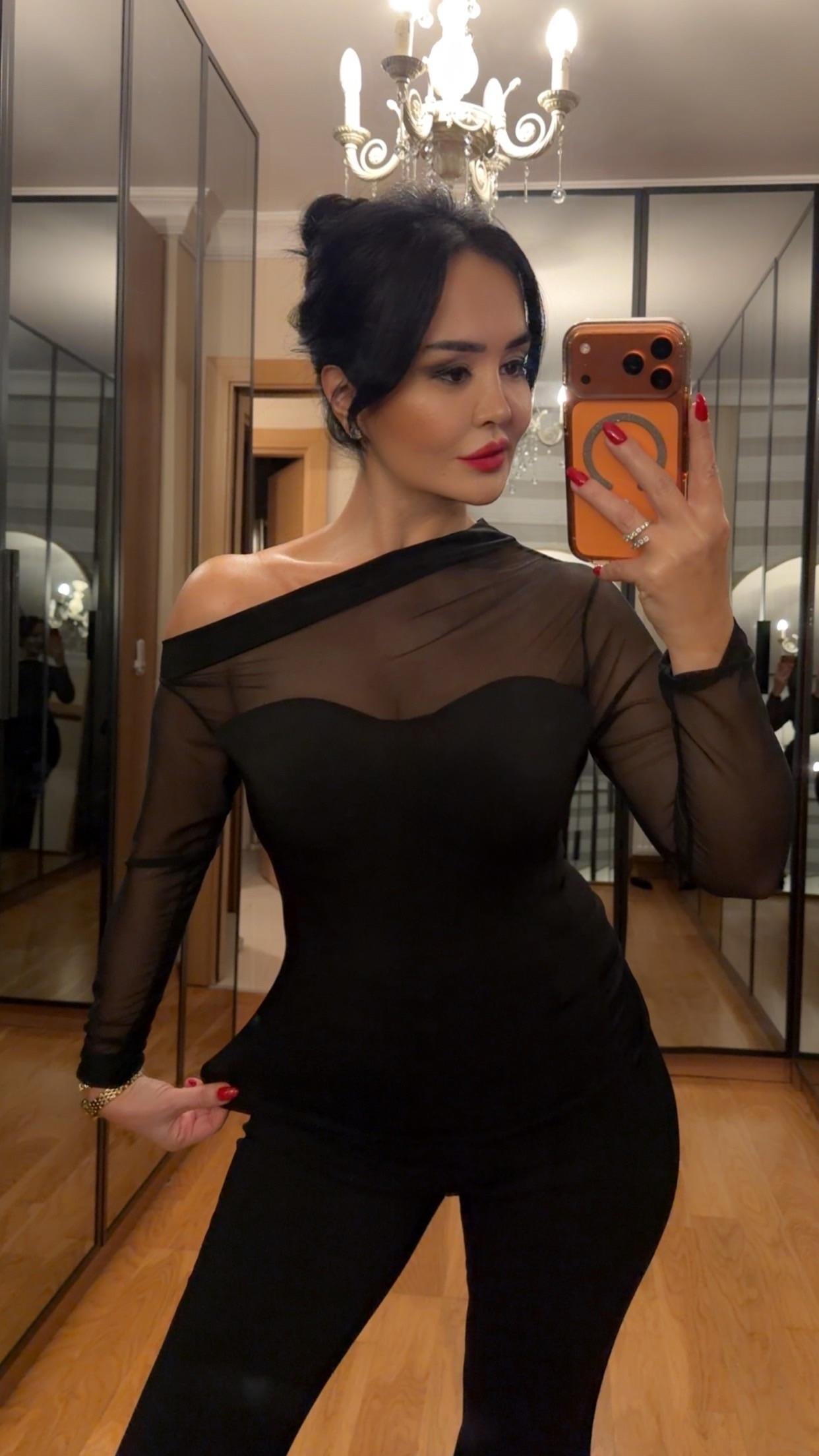 4614 La Nuit    Siyah Bluz4614