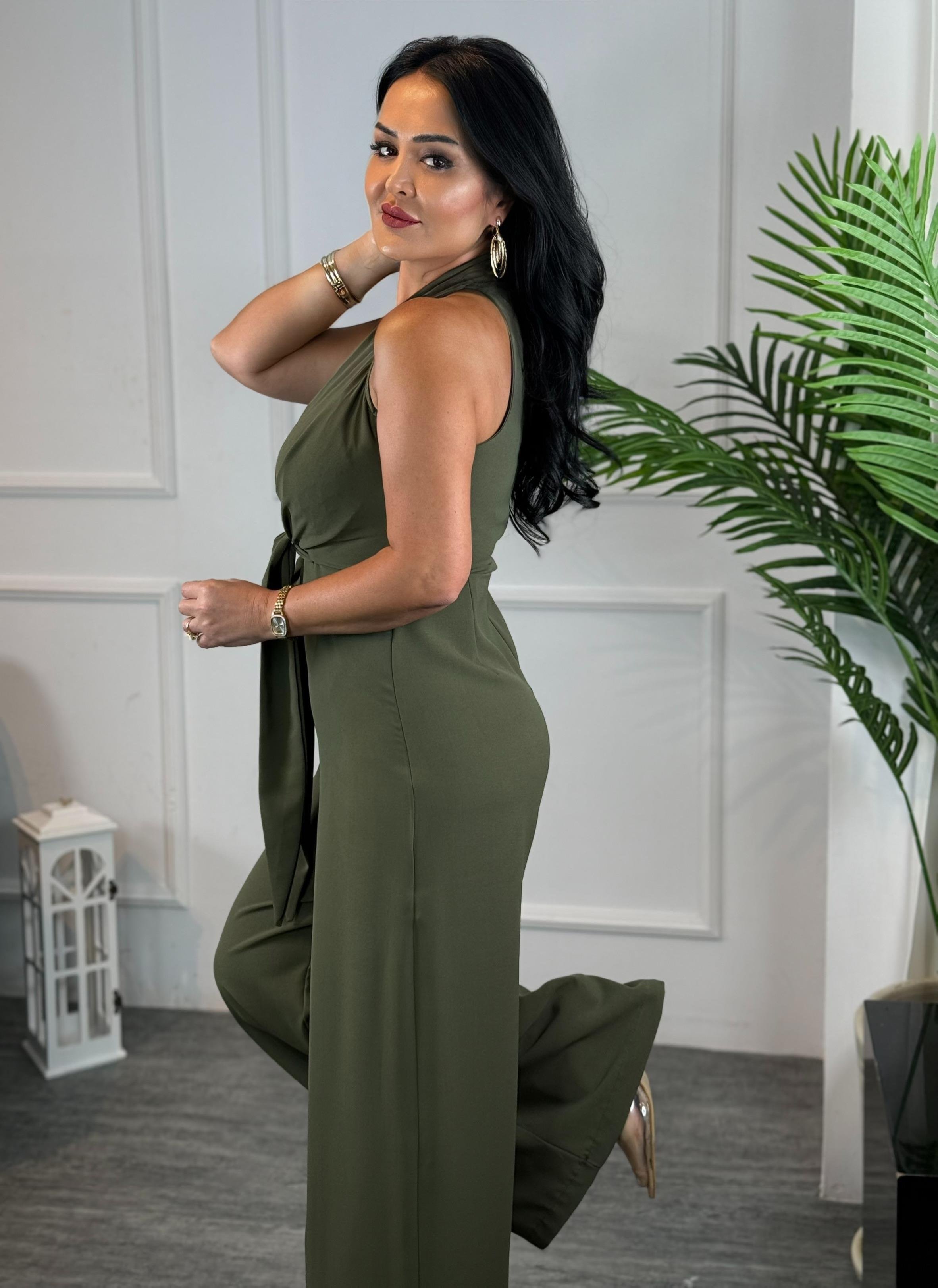 4734  Dear Haki Yeşil tulum4734