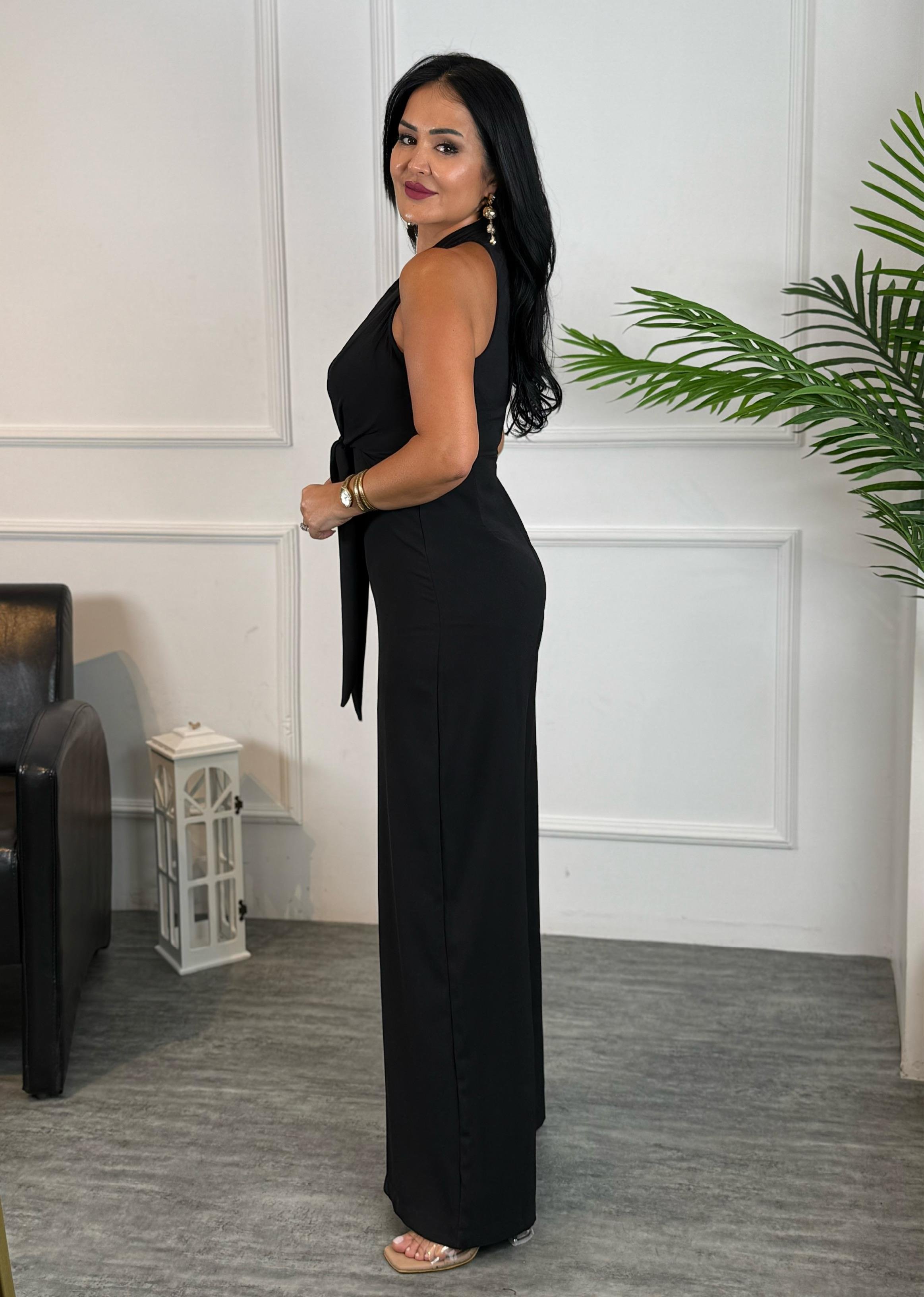 4734  Dear siyah tulum4734