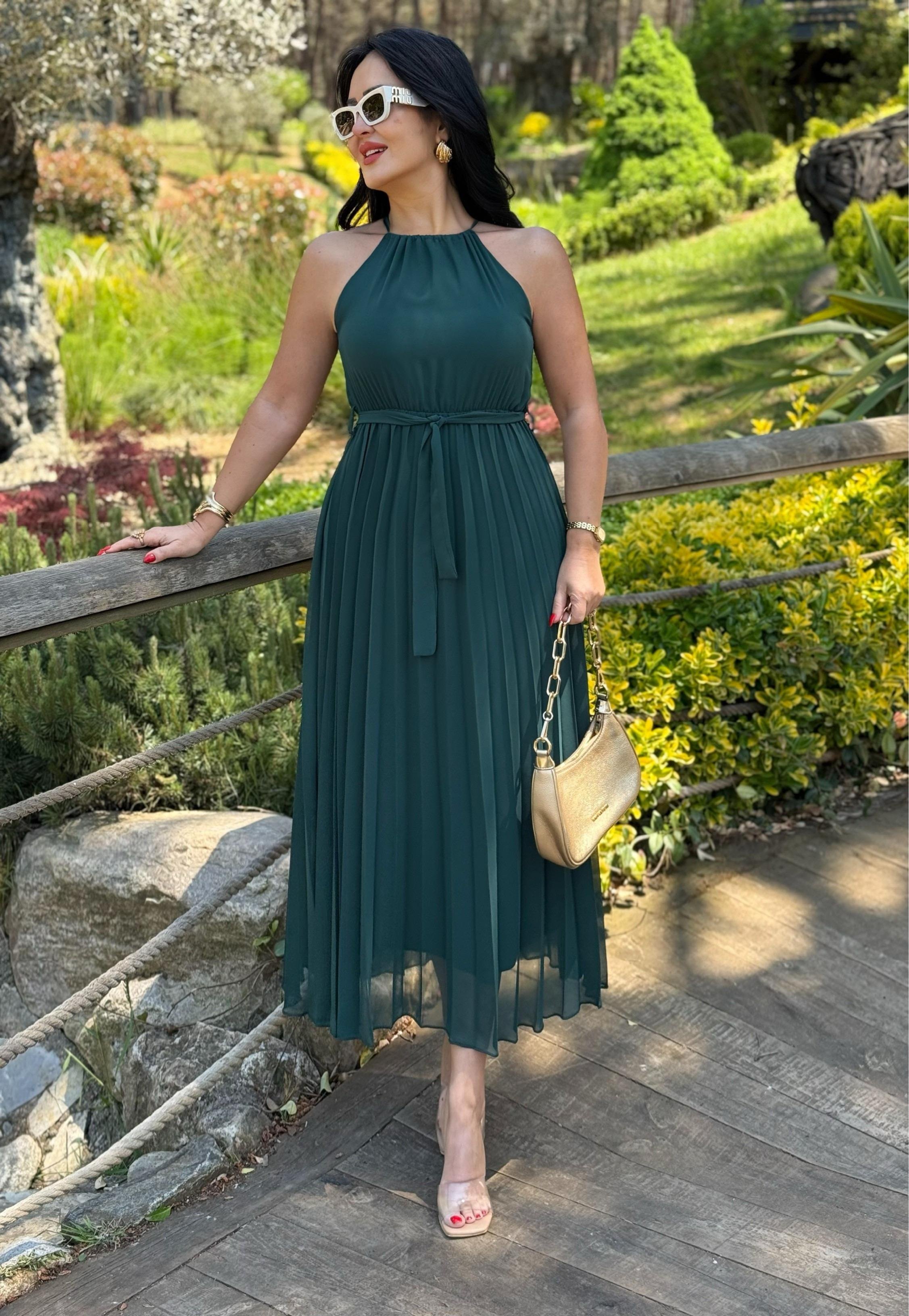 4766   Cristina    şifon elbise4766