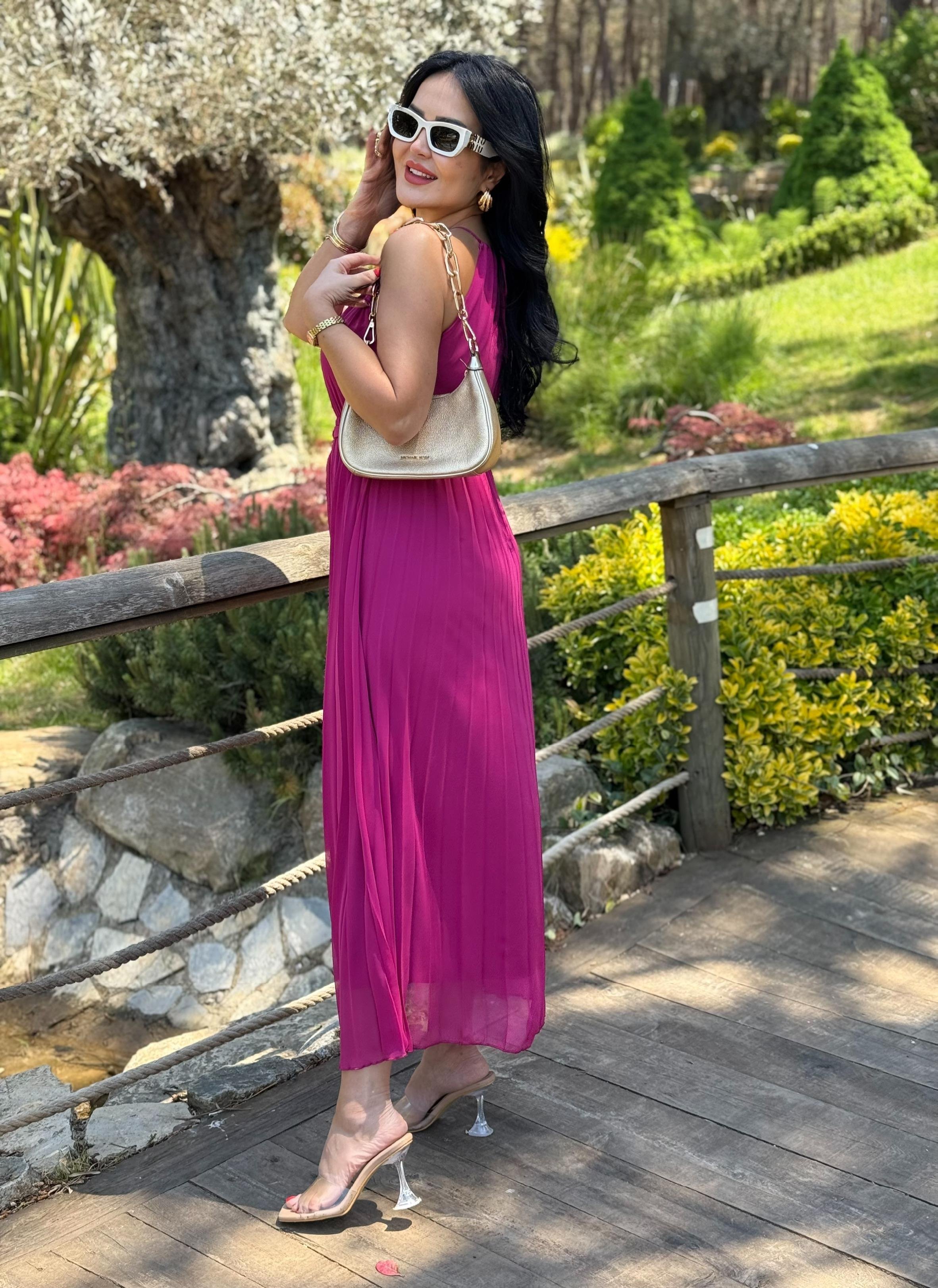 4766   Cristina     şifon elbise4766