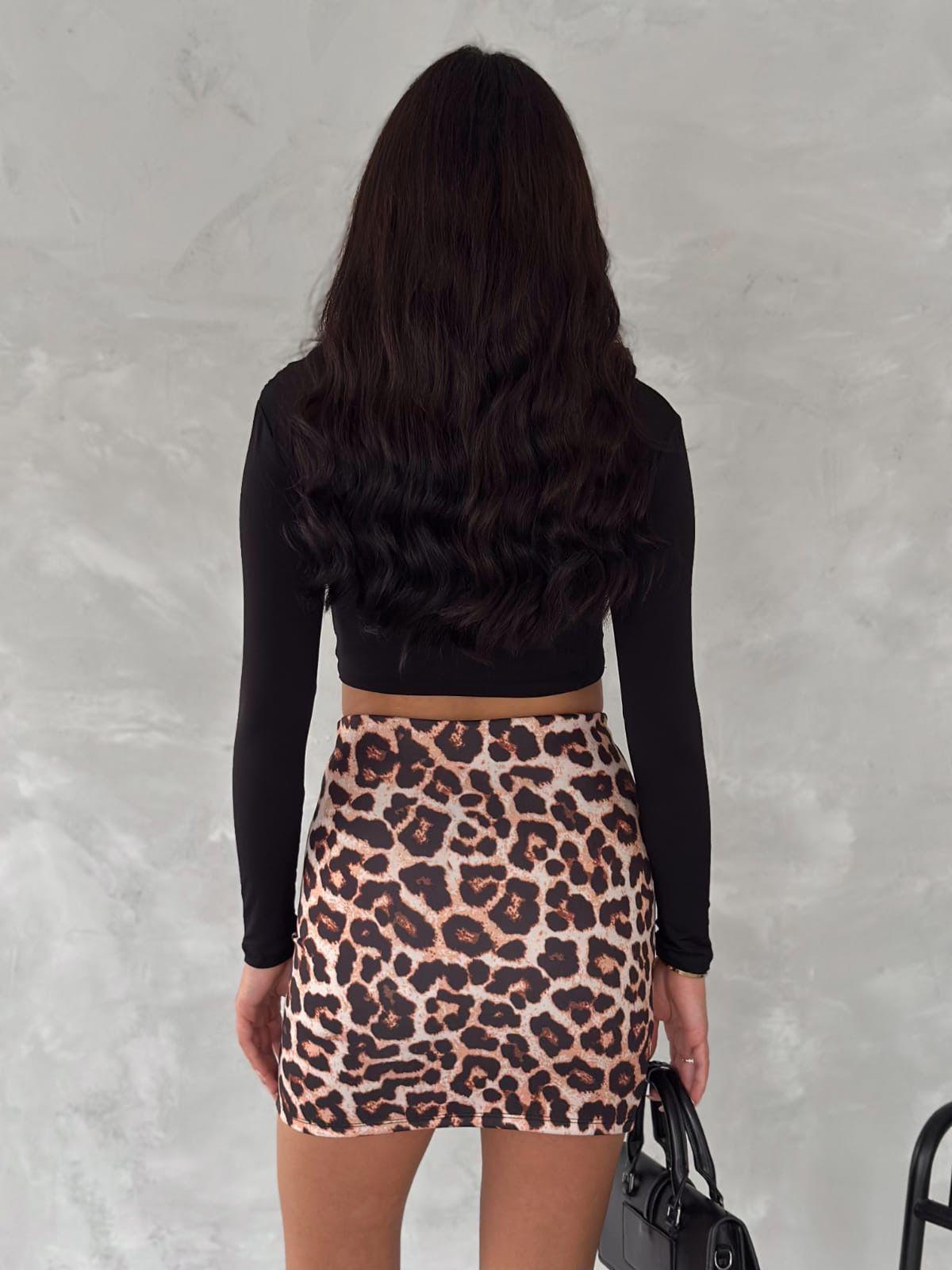 4780 Mini atina leopar etek4780