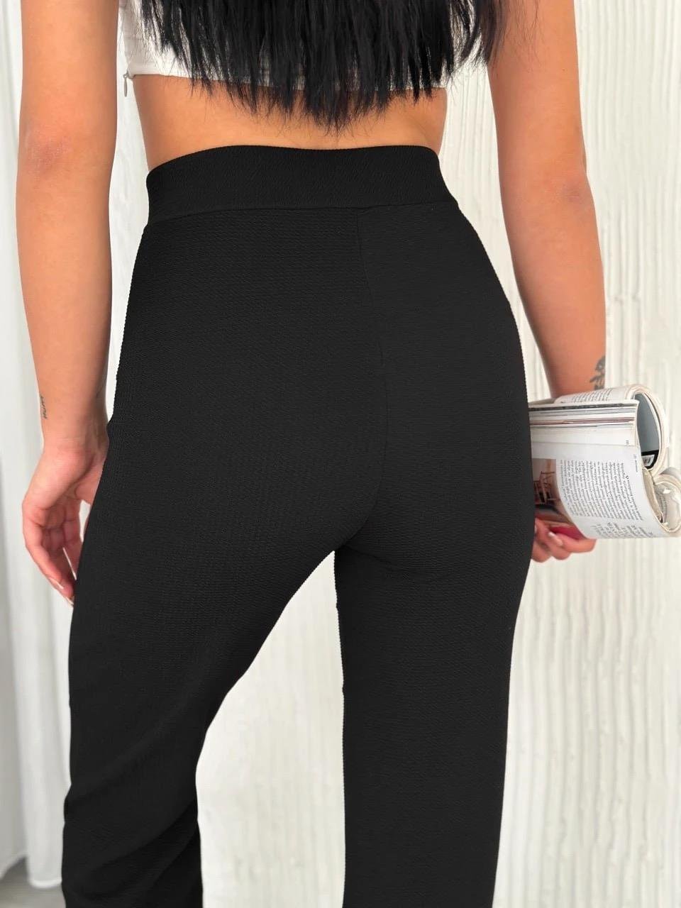 4781 Nervürlü Viola Pantolon4781