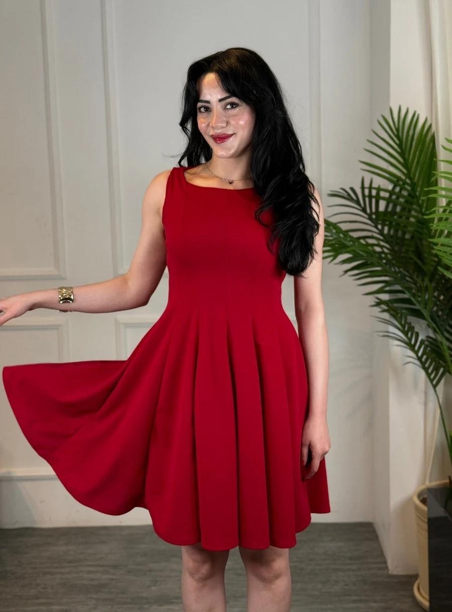 4789 Nora  Eteği Volanlı Elbise4789