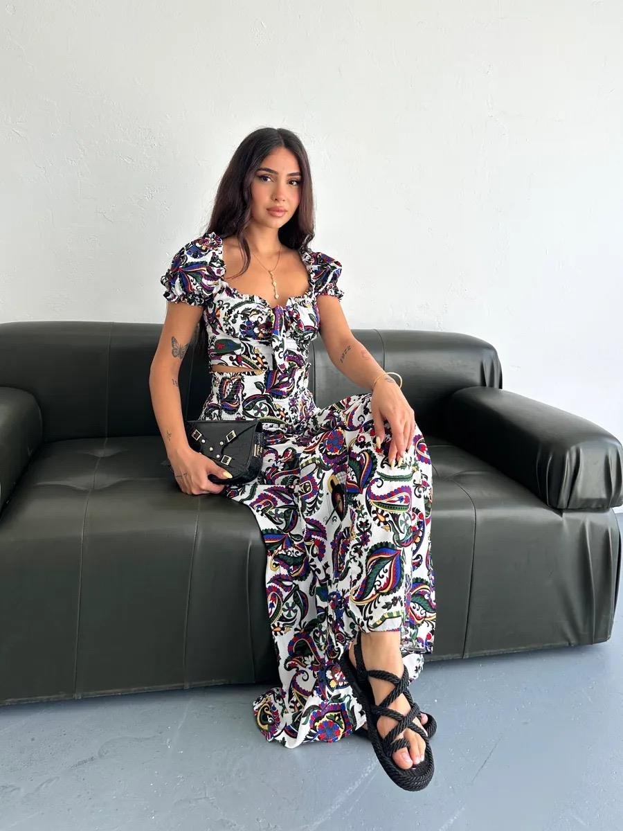 4802 Mara Crop Pantolon Takım4802