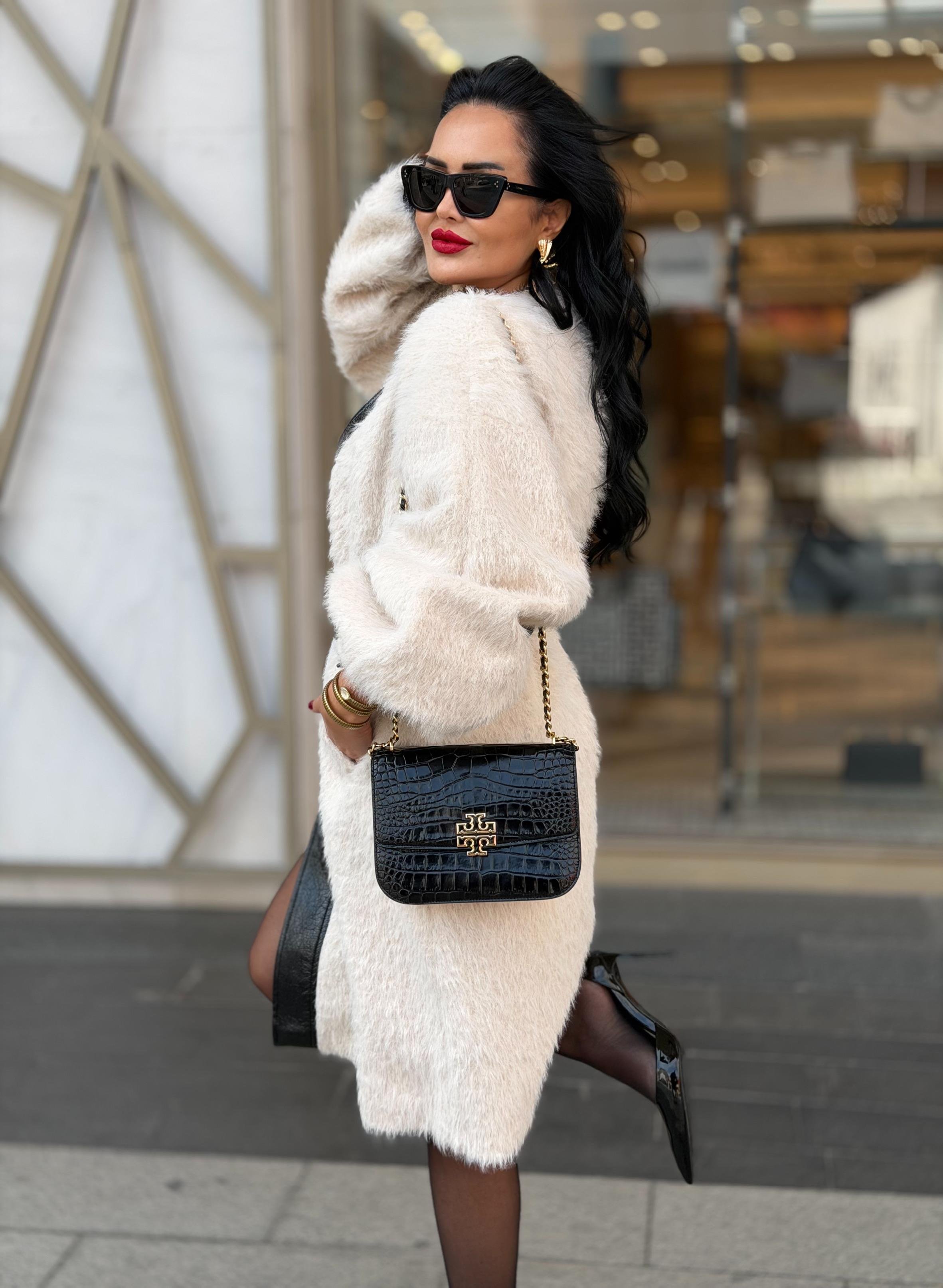 4878 Samira krem kaban4878