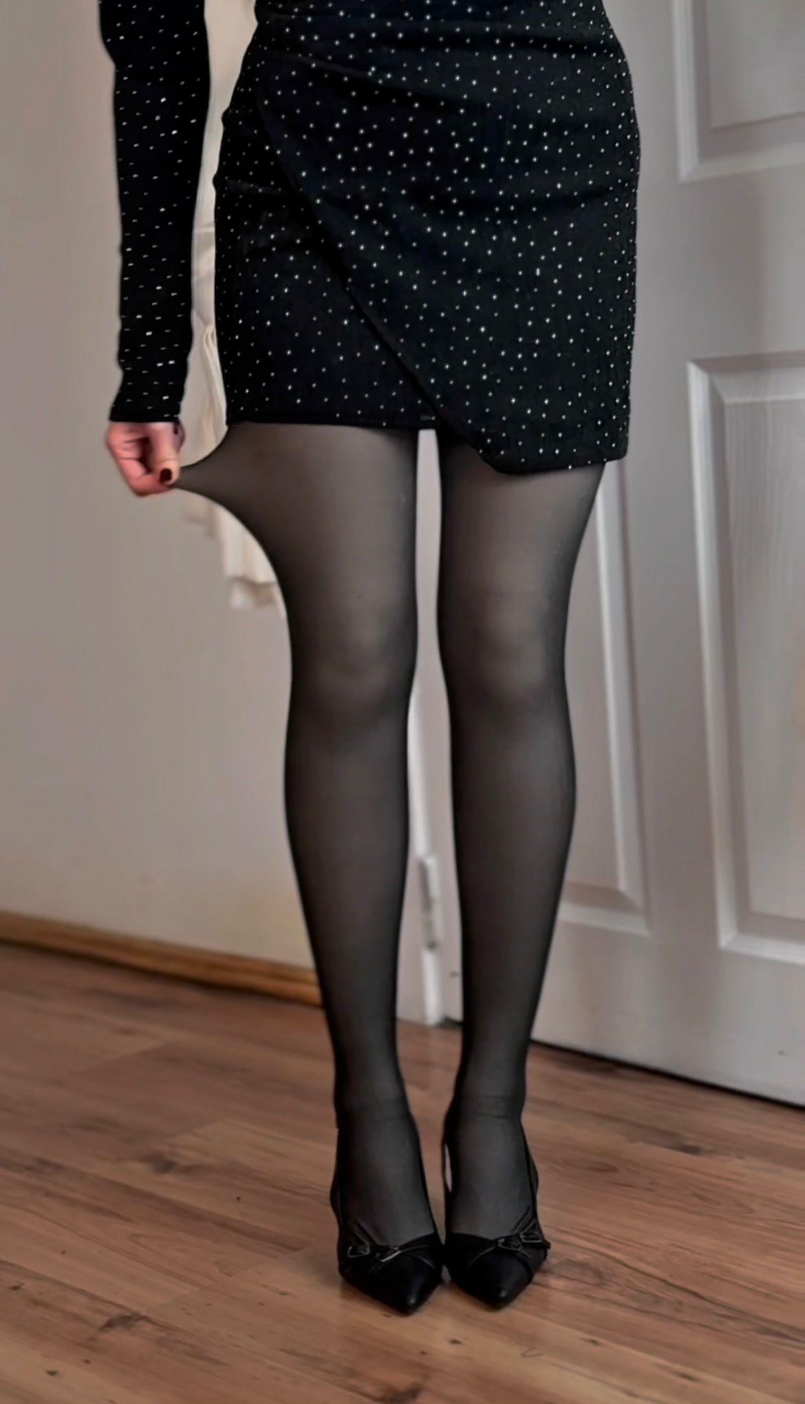 4898 Aden Siyah İnce Gösteren İçi Kürklü Toparlayıcı Termal Kilotlu Çorap4898