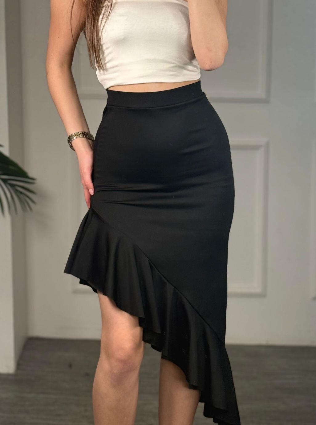 4994 Gina siyah etek4994
