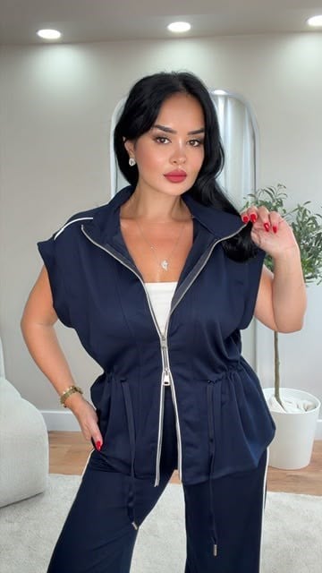 5070 Snap Lacivert Eşofman Takımı5070