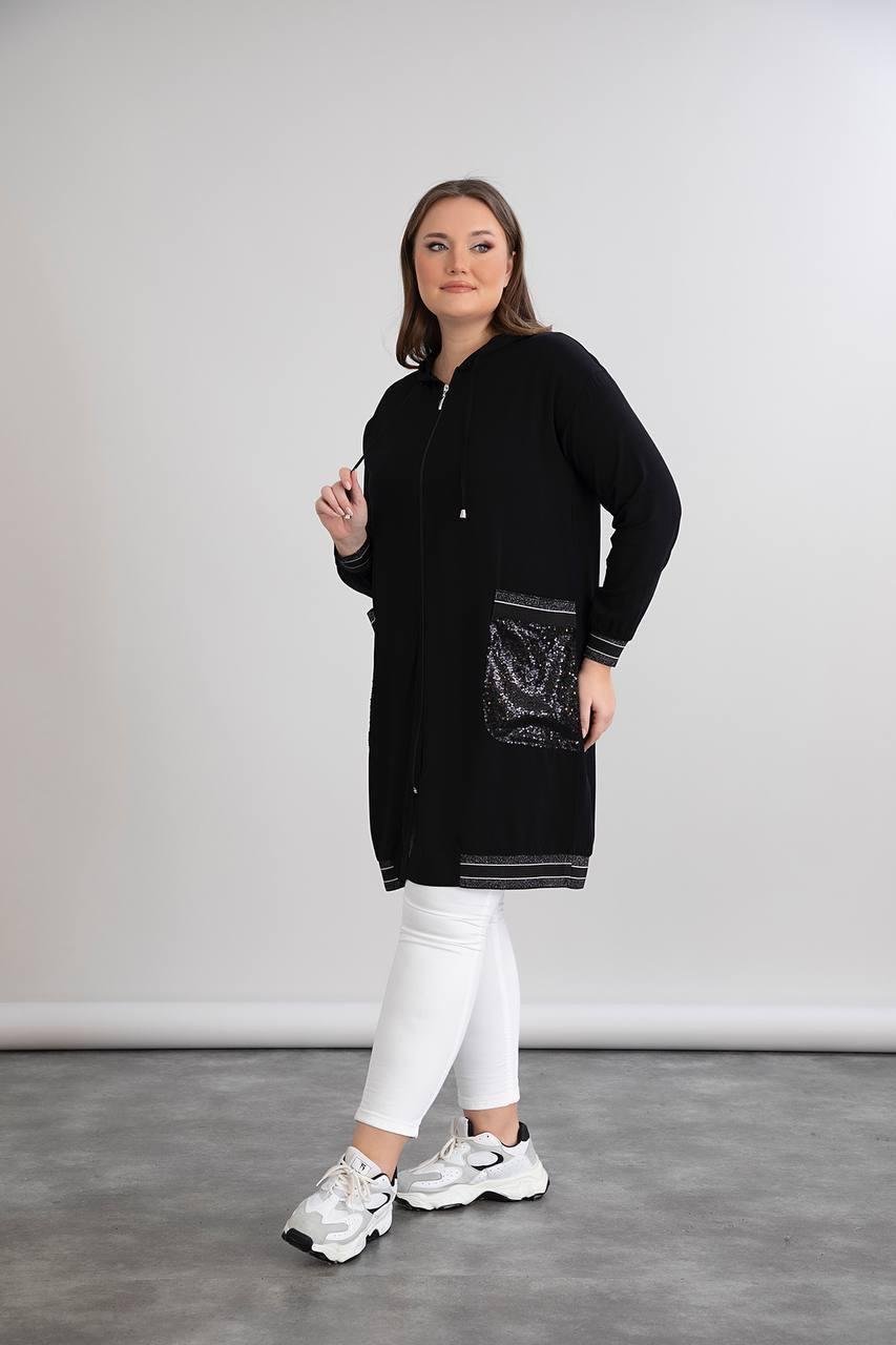 Mora Kapşonlu HırkaCRV9