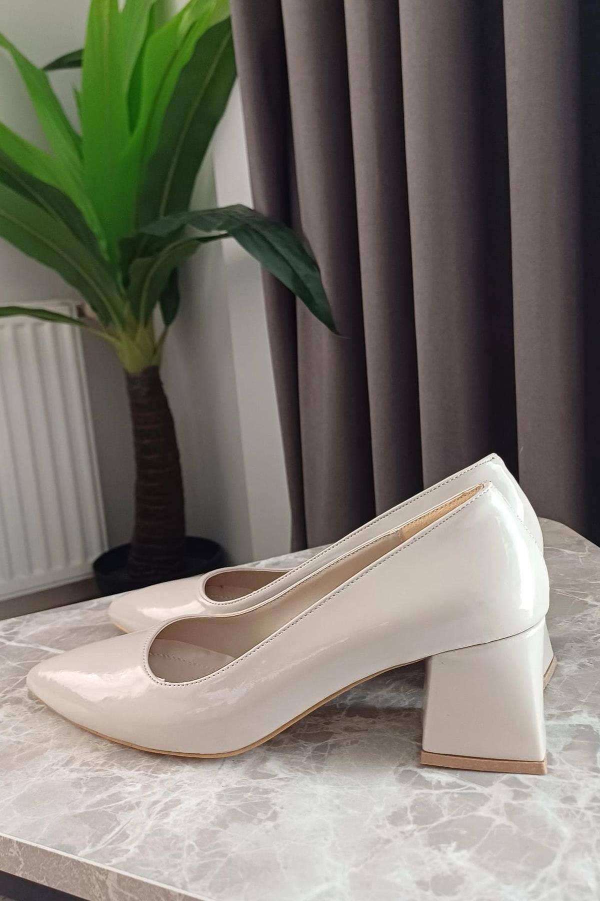 Kadın Nova 6,5 cm Kalın Topuklu Stiletto