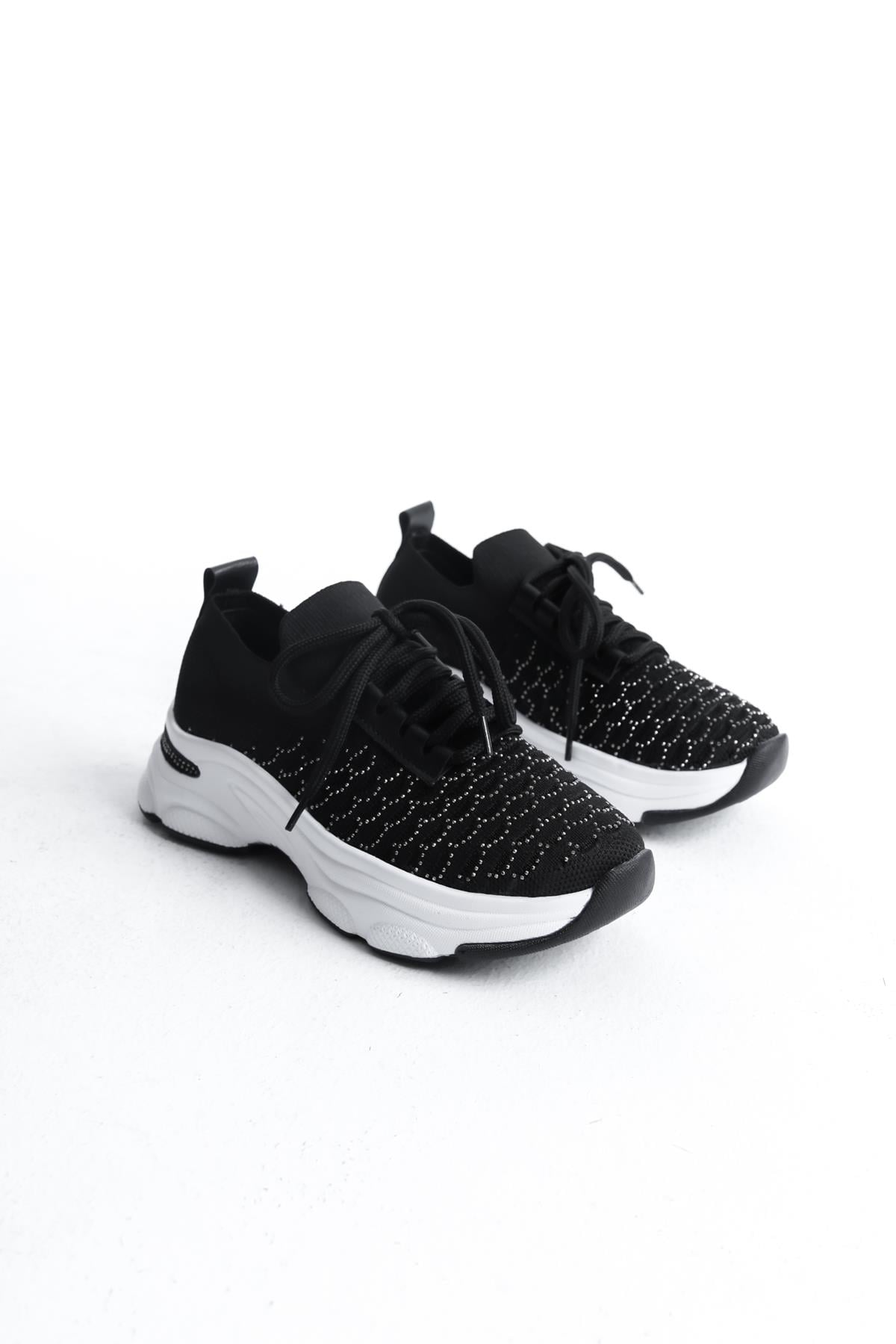 Kadın Rocco Triko Taşlı Spor Ayakkabı & Sneaker
