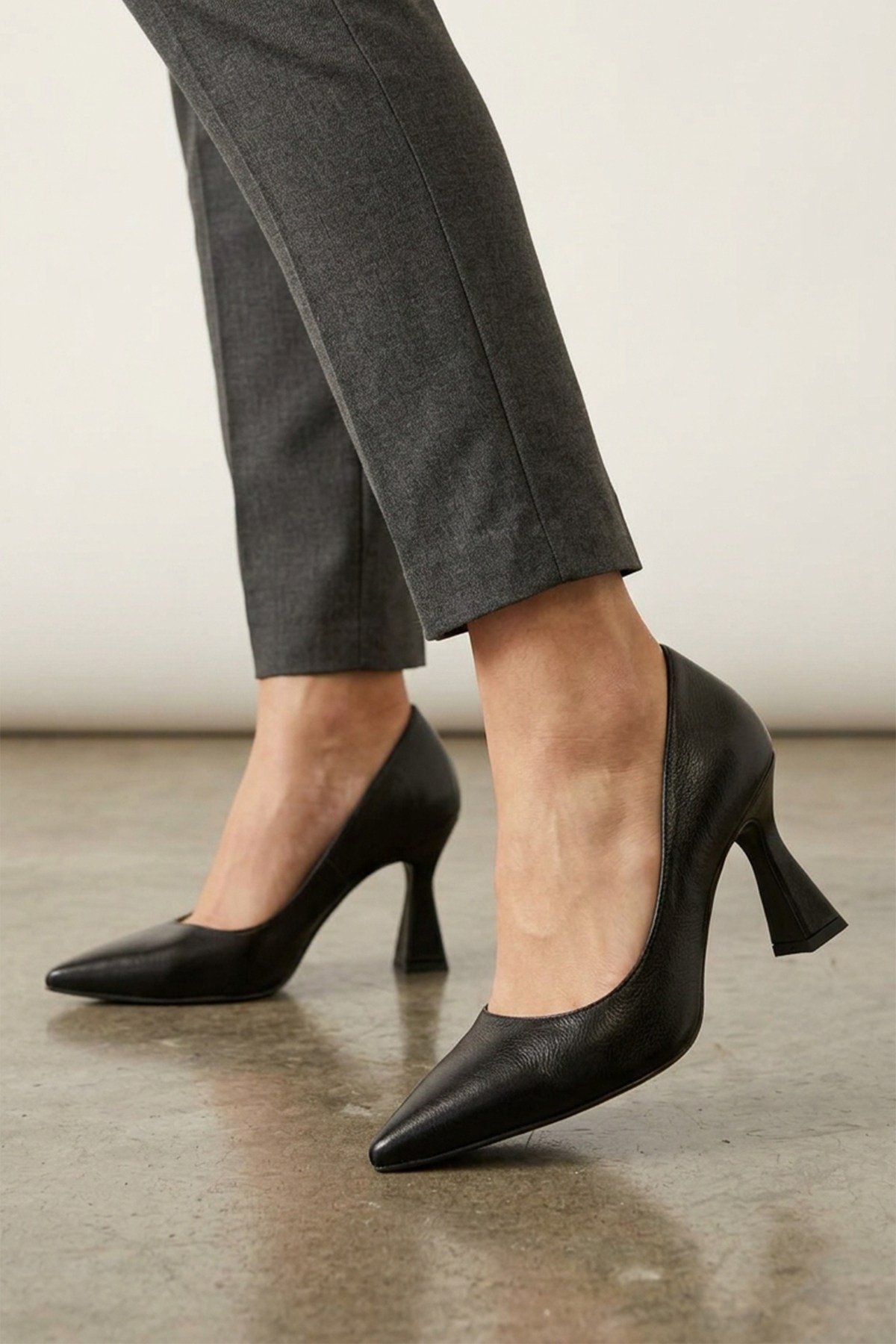 Kadın Samba 7 Cm Kadeh Ökçe Stiletto