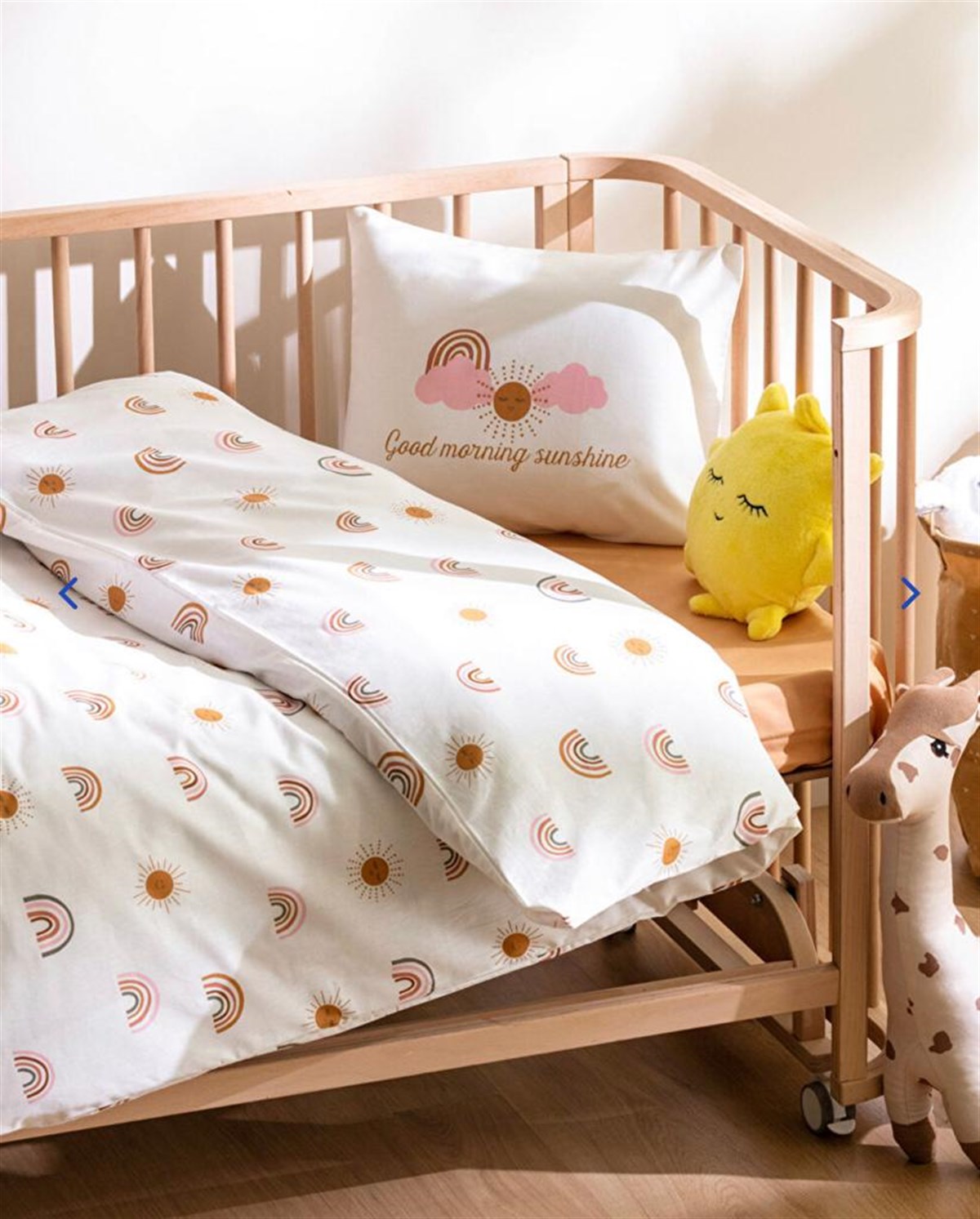%100 Pamuk Bebek Nevresim Takımı 100x150