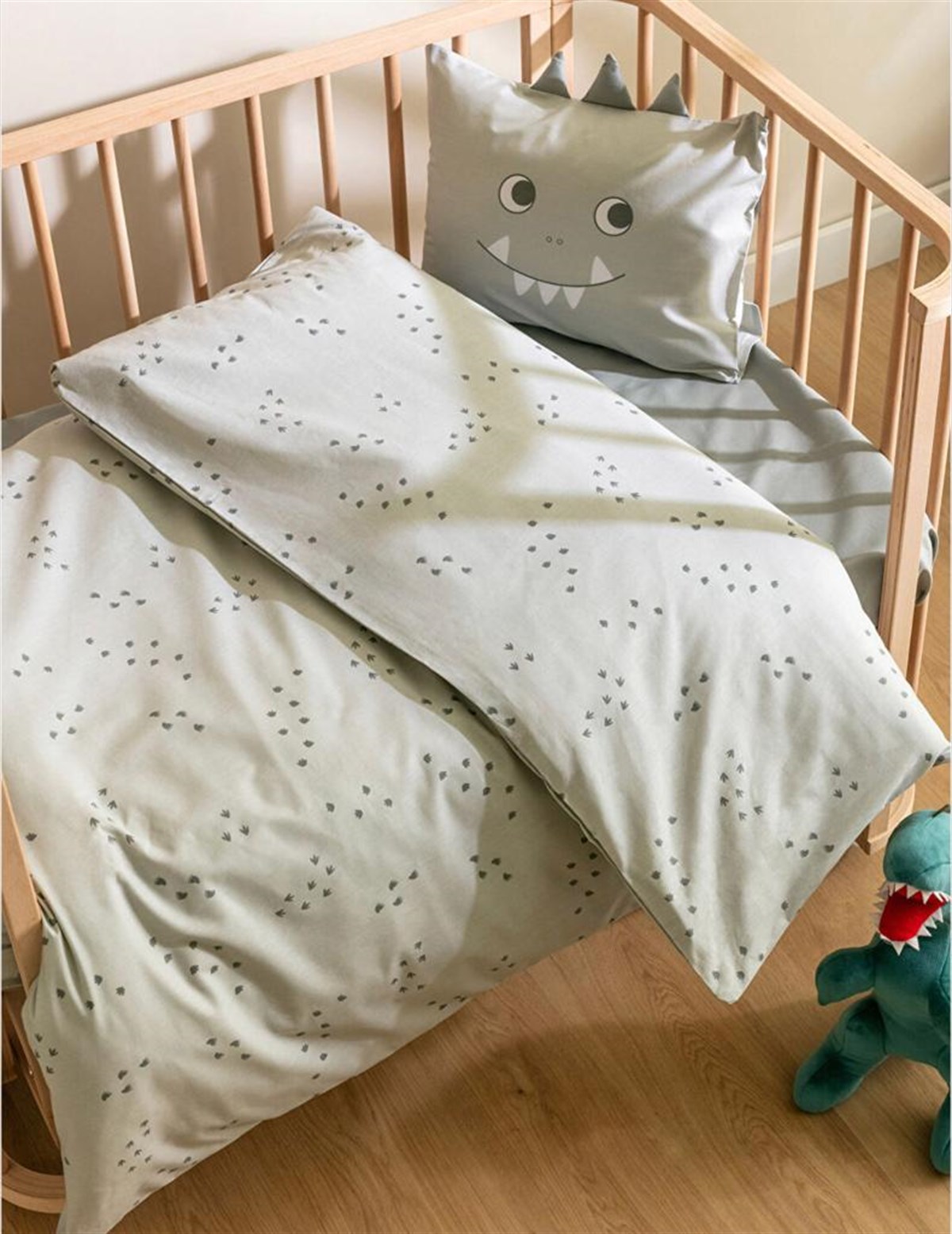 %100 Pamuk Bebek Nevresim Takımı 100x150