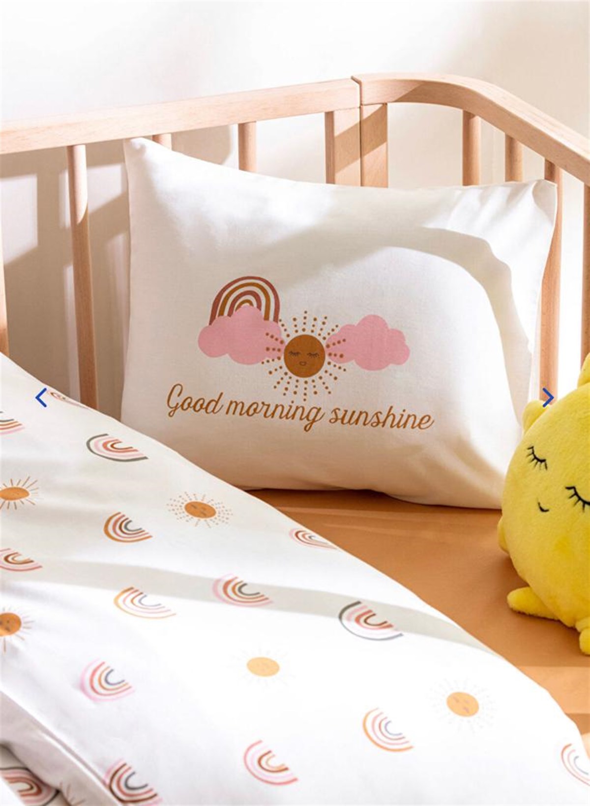 %100 Pamuk Bebek Nevresim Takımı 100x150