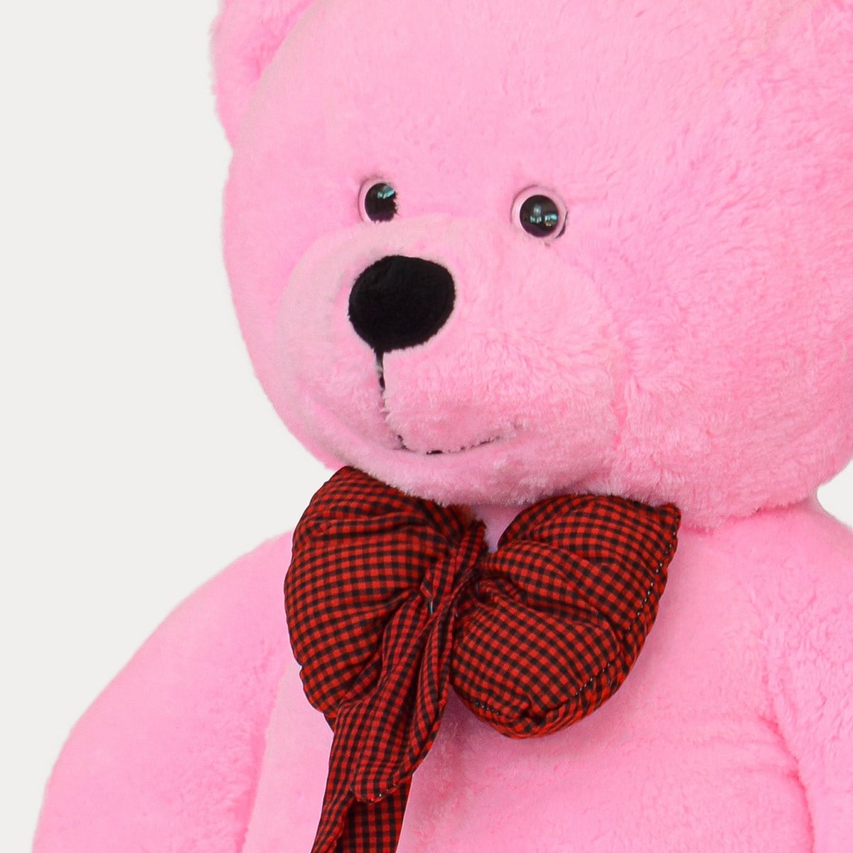 100 cm Pembe Premium Papyonlu Pelüş Ayıcık Pababo