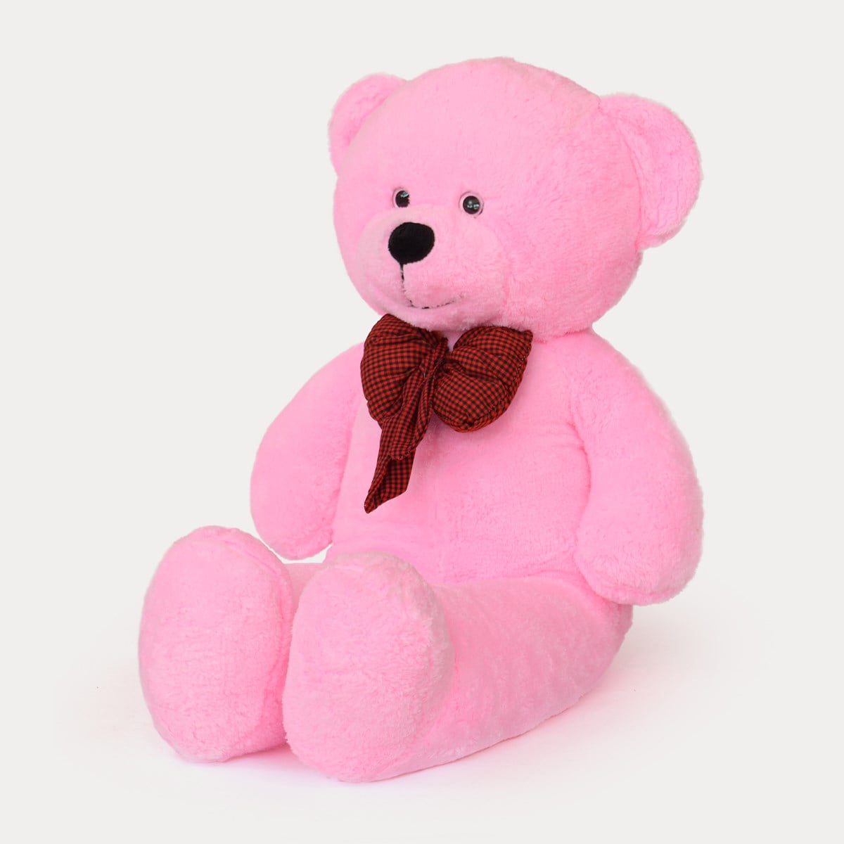 100 cm Pembe Premium Papyonlu Pelüş Ayıcık Pababo