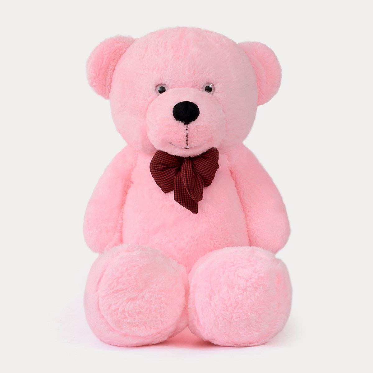 130 cm Pembe Premium Papyonlu Büyük Pelüş Ayıcık Pababo
