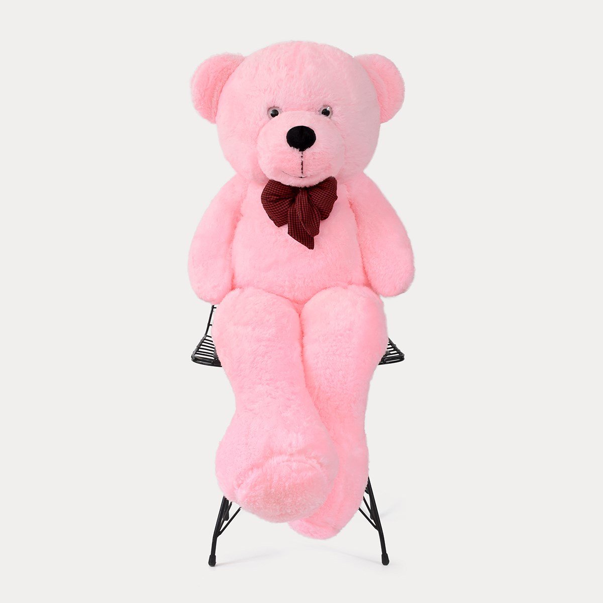 130 cm Pembe Premium Papyonlu Büyük Pelüş Ayıcık Pababo