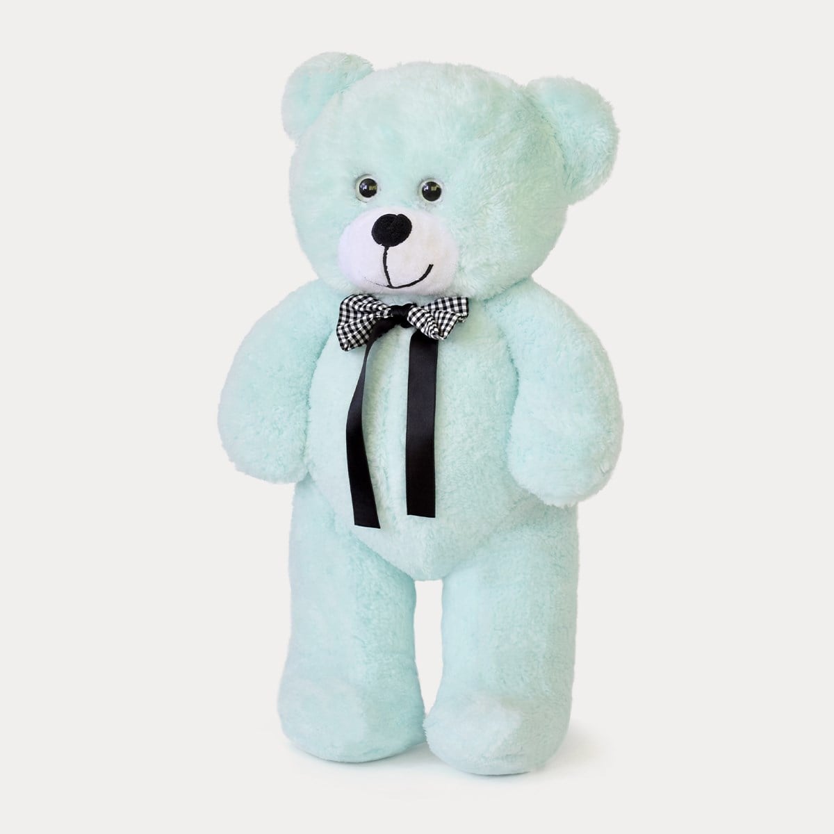 50 cm Mint Yeşili Premium Papyonlu Pelüş Ayıcık Pababo