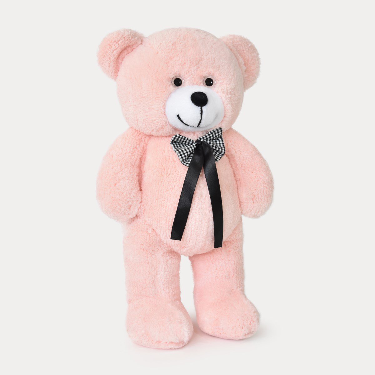 50 cm Pembe Premium Papyonlu Pelüş Ayıcık Pababo