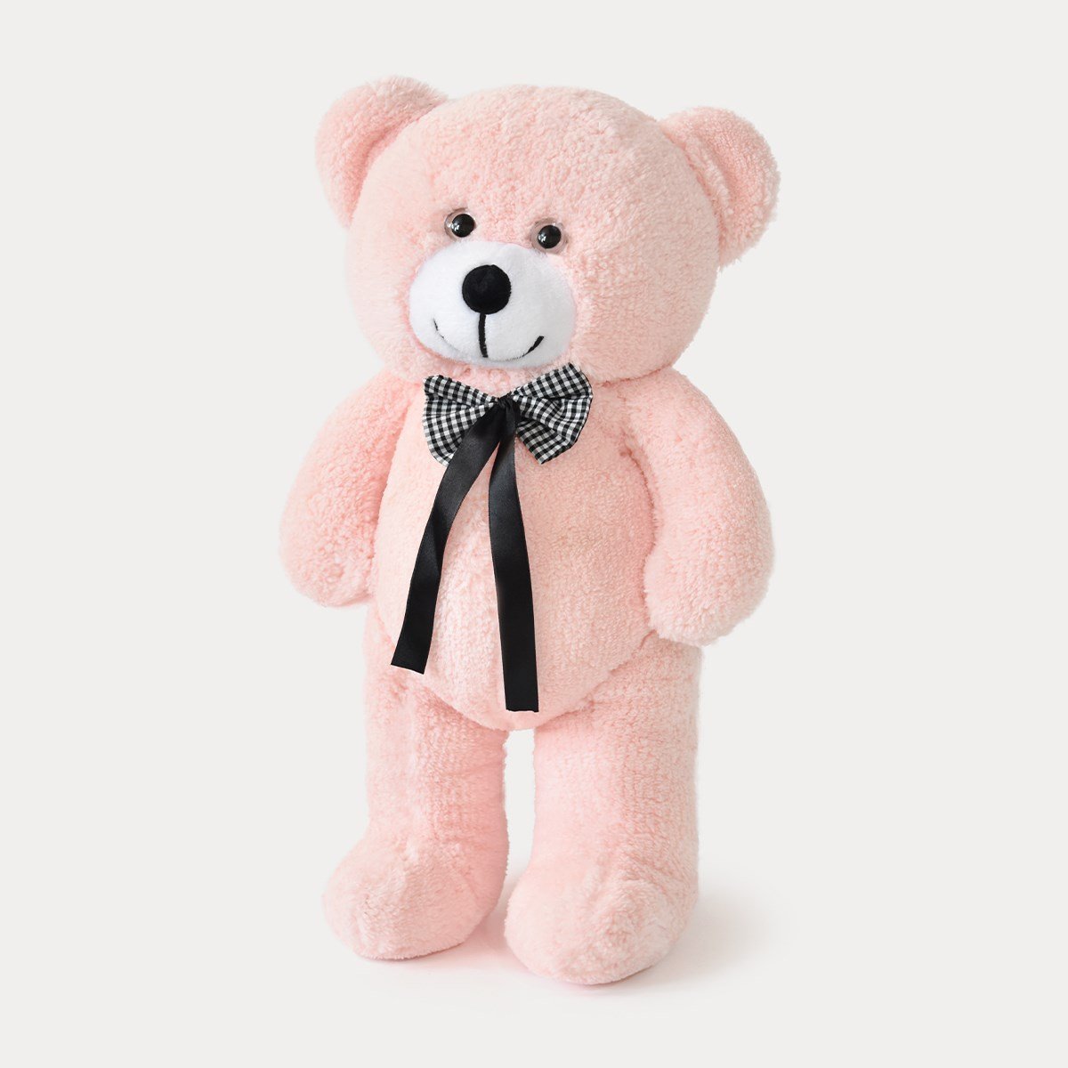 50 cm Pembe Premium Papyonlu Pelüş Ayıcık Pababo