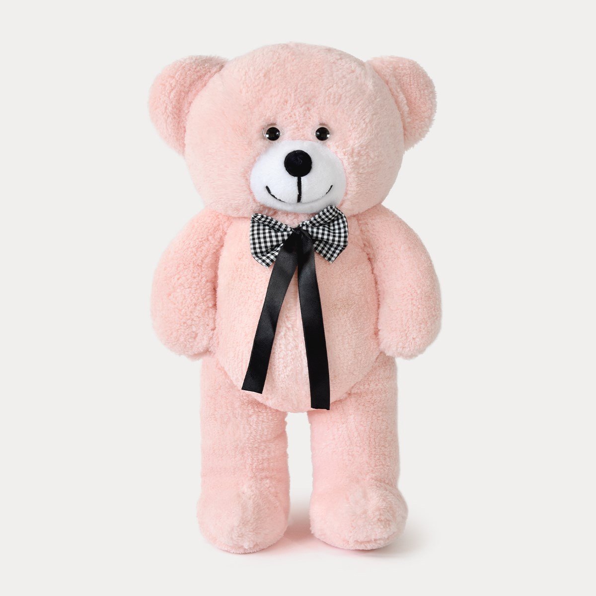 50 cm Pembe Premium Papyonlu Pelüş Ayıcık Pababo