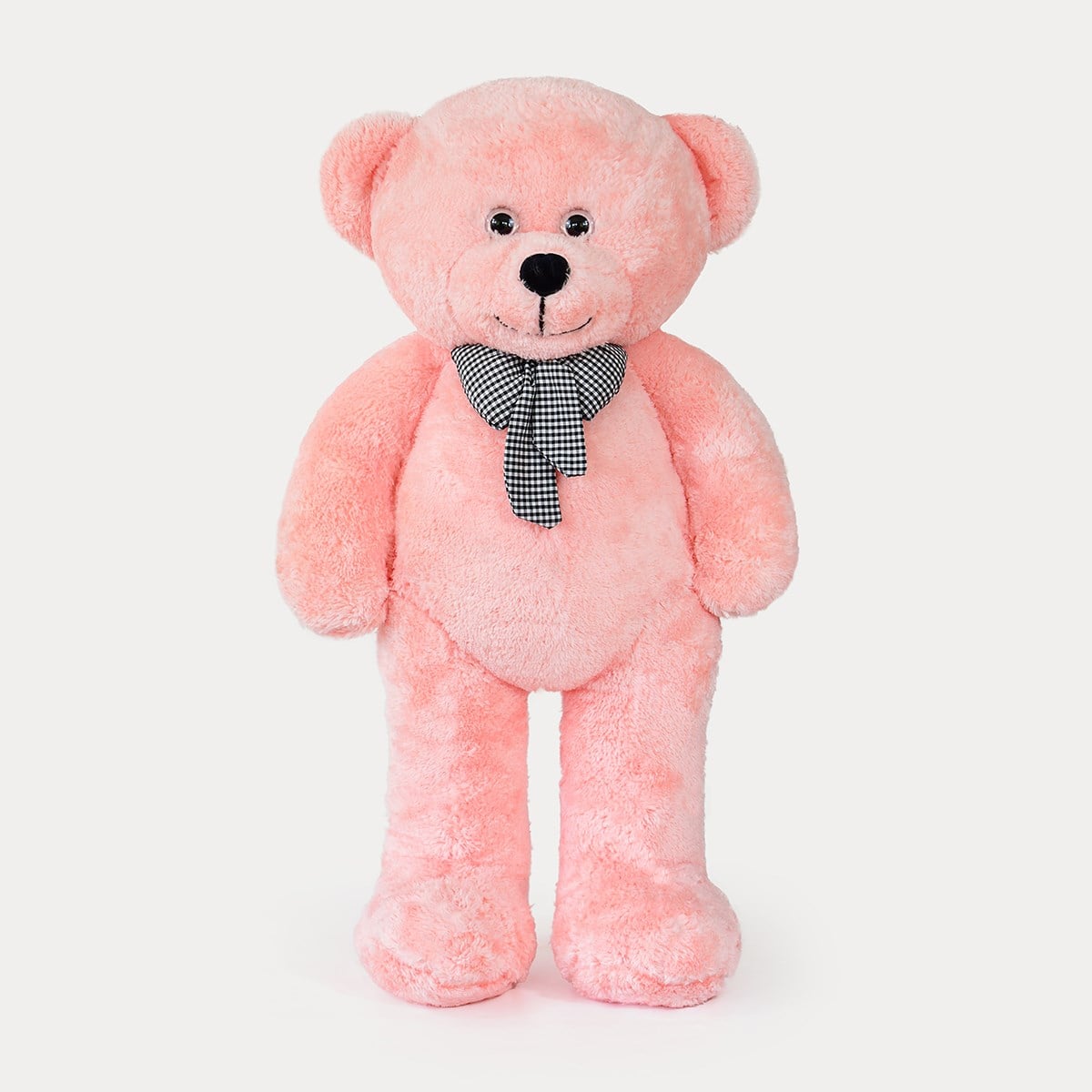 80 cm Pembe Premium Papyonlu Pelüş Ayıcık Pababo