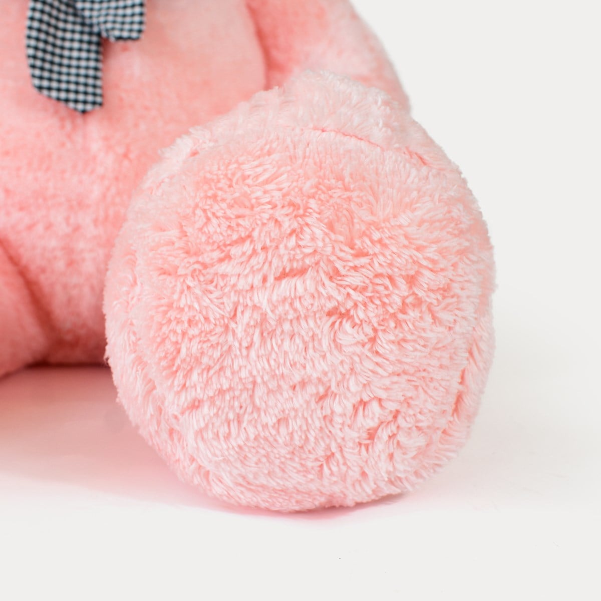 80 cm Pembe Premium Papyonlu Pelüş Ayıcık Pababo
