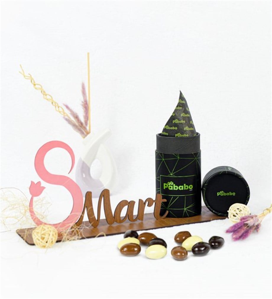 Pababo Chocolate 8 Mart Serisi Badem Draje