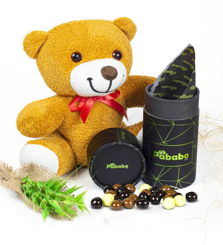 Şapkalı Ayıcık Pababo Chocolate Kahve Çekirdeği  Fiyatı