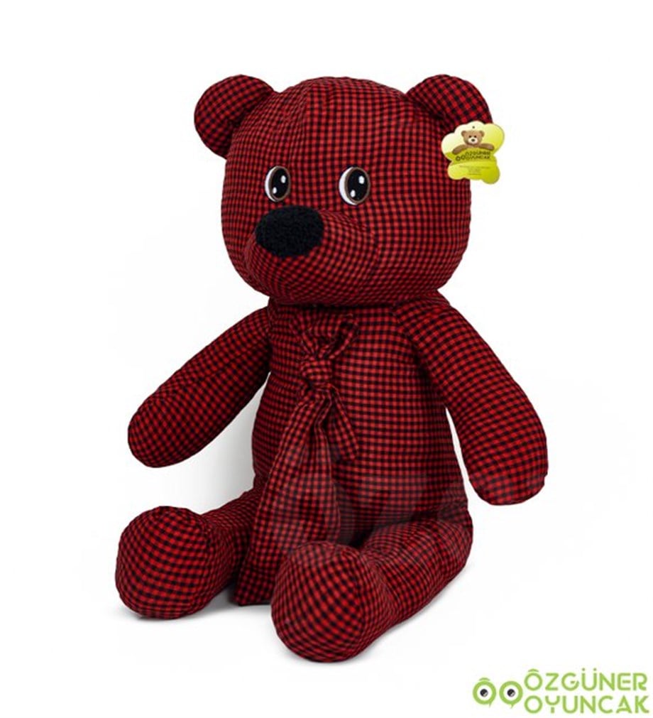 Sevimli 65 cm Kare Kravatlı Ayıcık Fiyatı