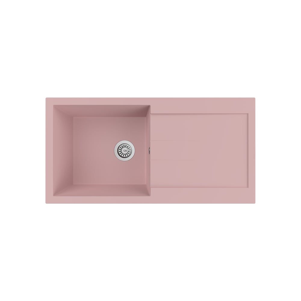 Aqua QuartzOrion 100x50 cm Pembe Granit Eviye