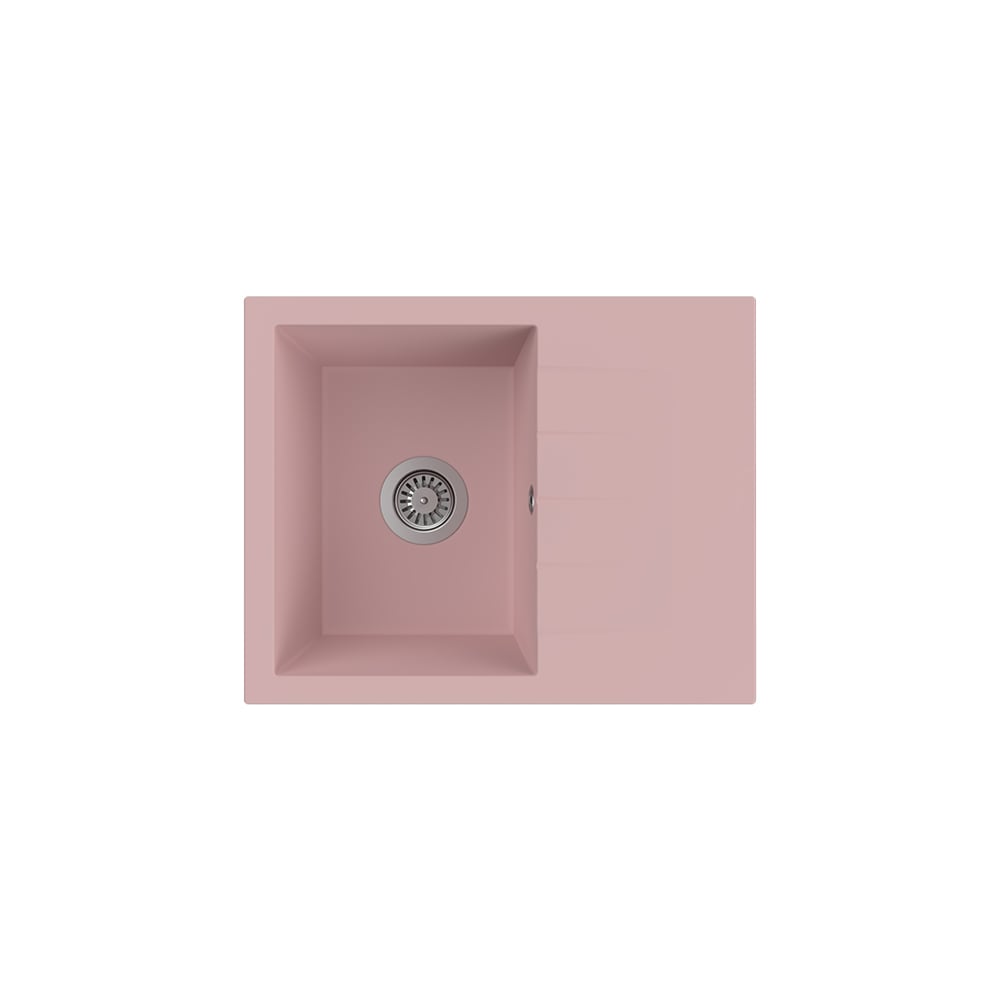 Aqua QuartzVega 60x50 cm Pembe Granit Eviye