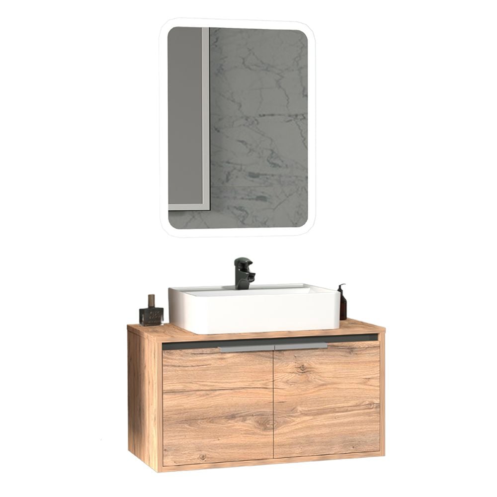 AquanilAquanil Camaro 80 cm Dorado Banyo Dolabı