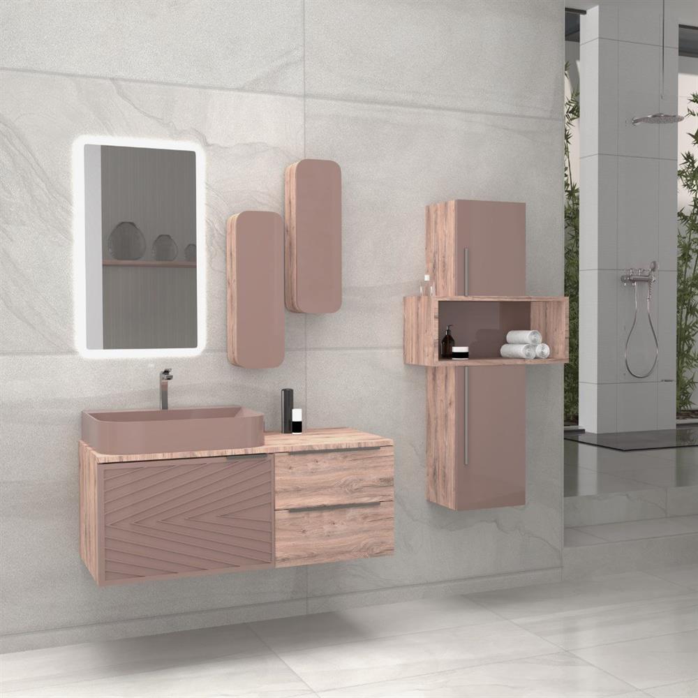 AquanilArron 100 cm Banyo Dolabı