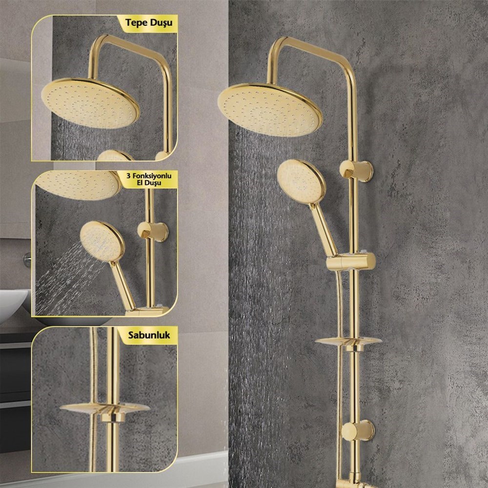 ARAcuba Gold Tepe Duş Kolonu