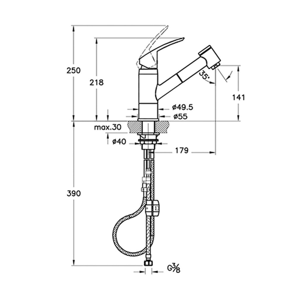 ArtemaArtema Harmony XL Pull-Out Eviye Bataryası