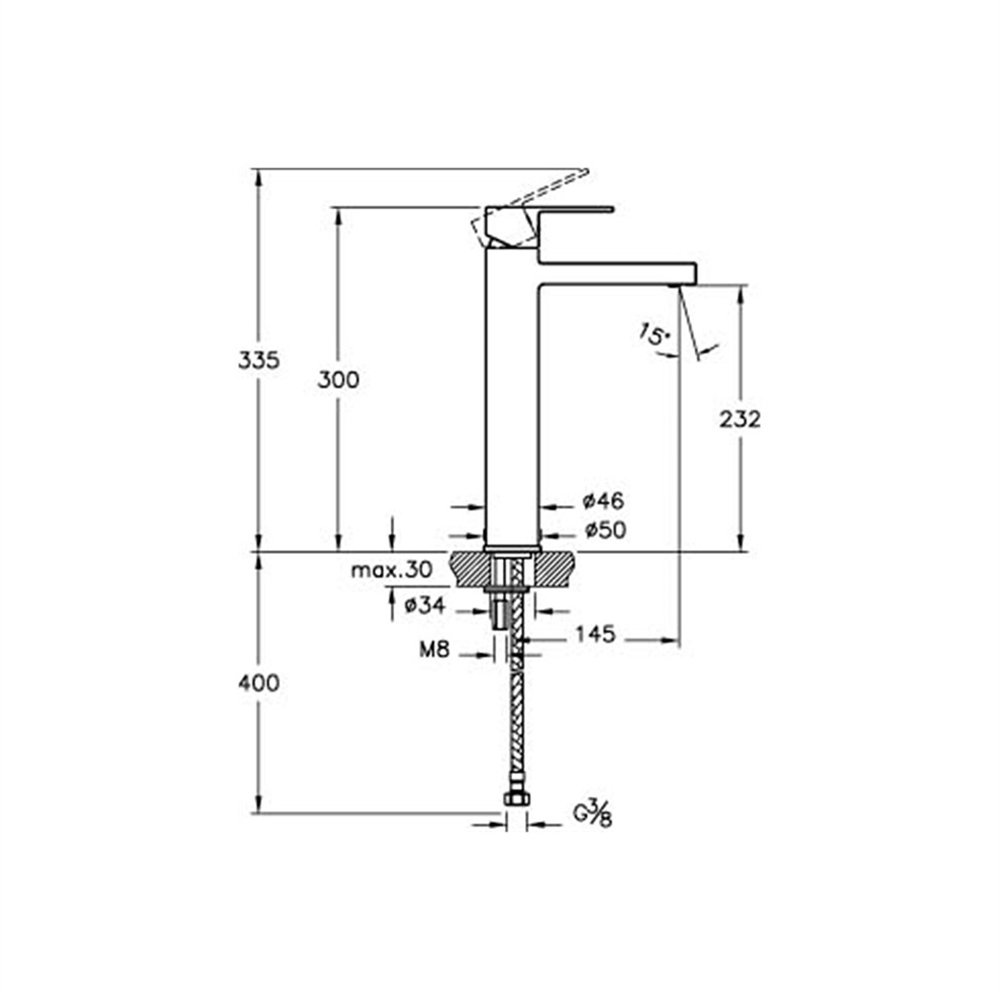 ArtemaFlo S Yüksek Tip Lavabo Bataryası
