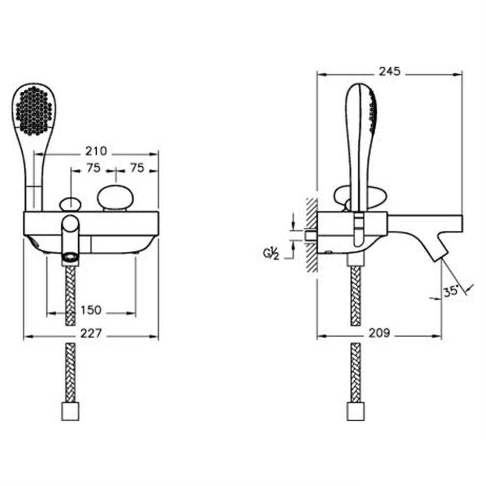 Artemaİstanbul El Duşlu Banyo Bataryası